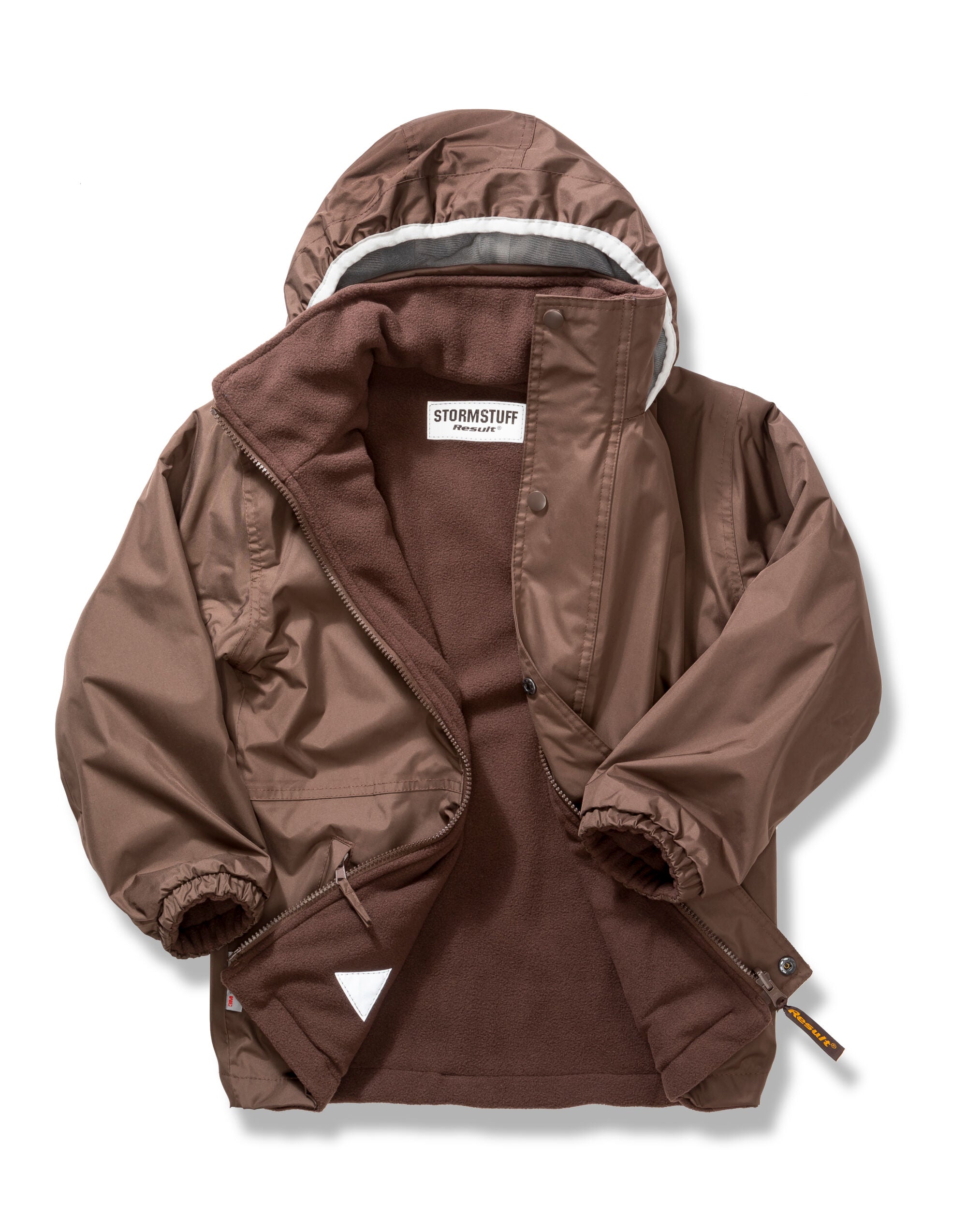 Result Junior Stormdri Jacket R160JY - Brown - Customisable Jackets