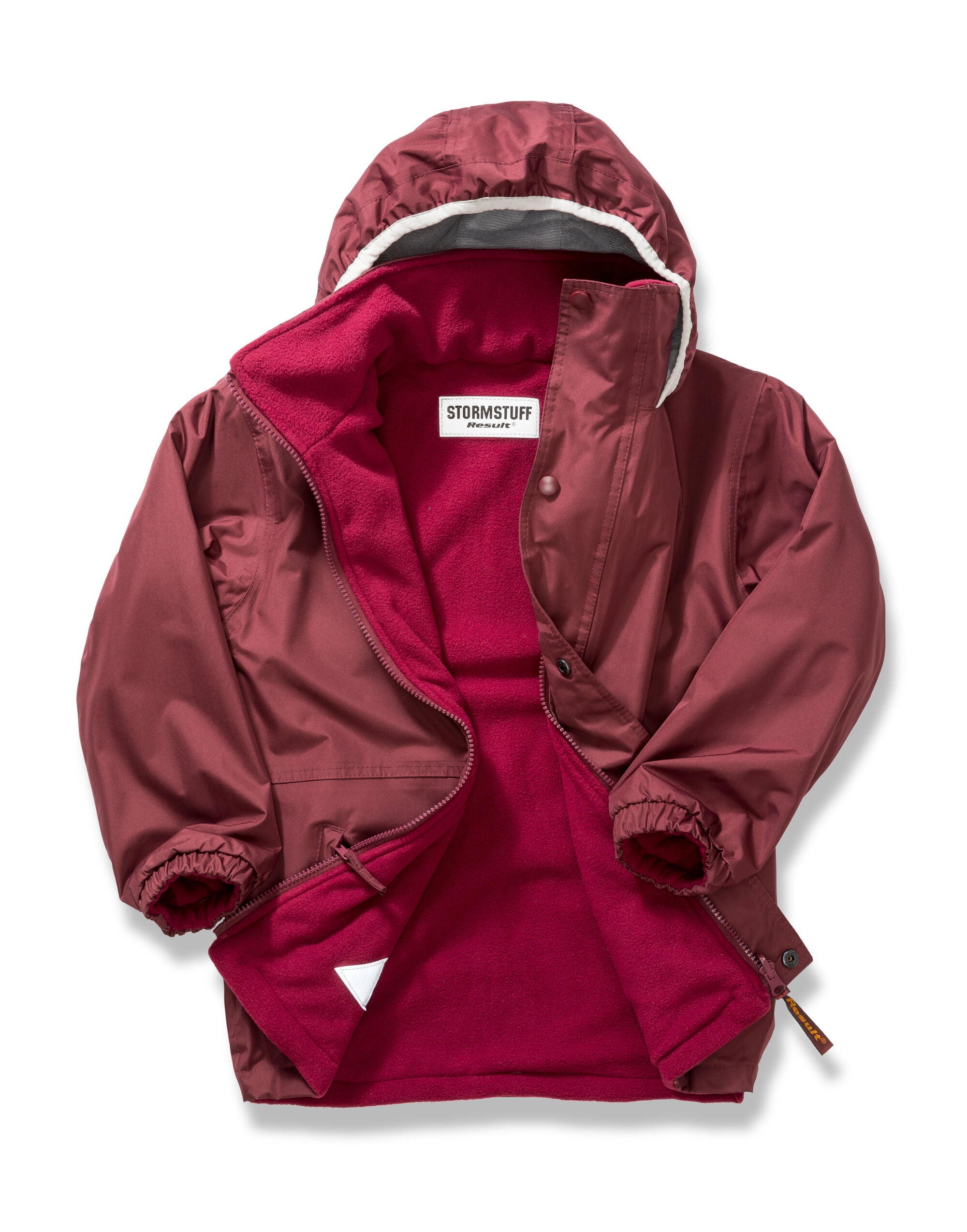 Result Junior Stormdri Jacket R160JY - Burgundy Burgundy - Customisable Jackets