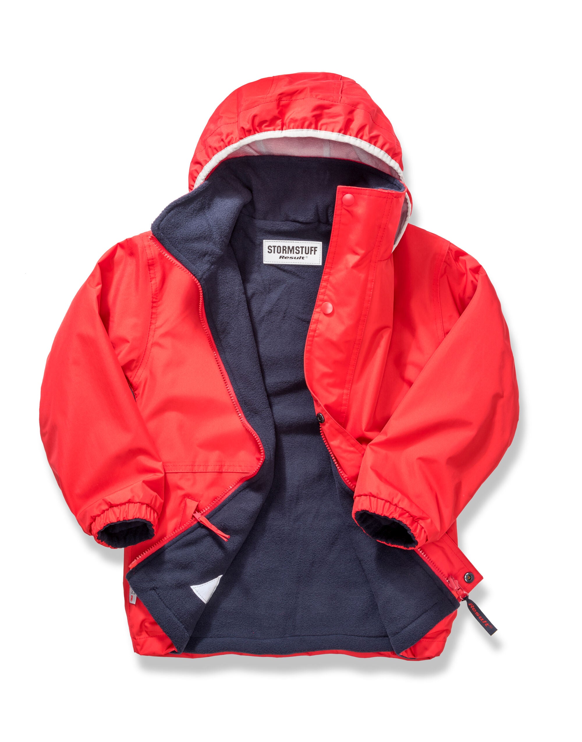 Result Junior Stormdri Jacket R160JY - Red Navy - Customisable Jackets