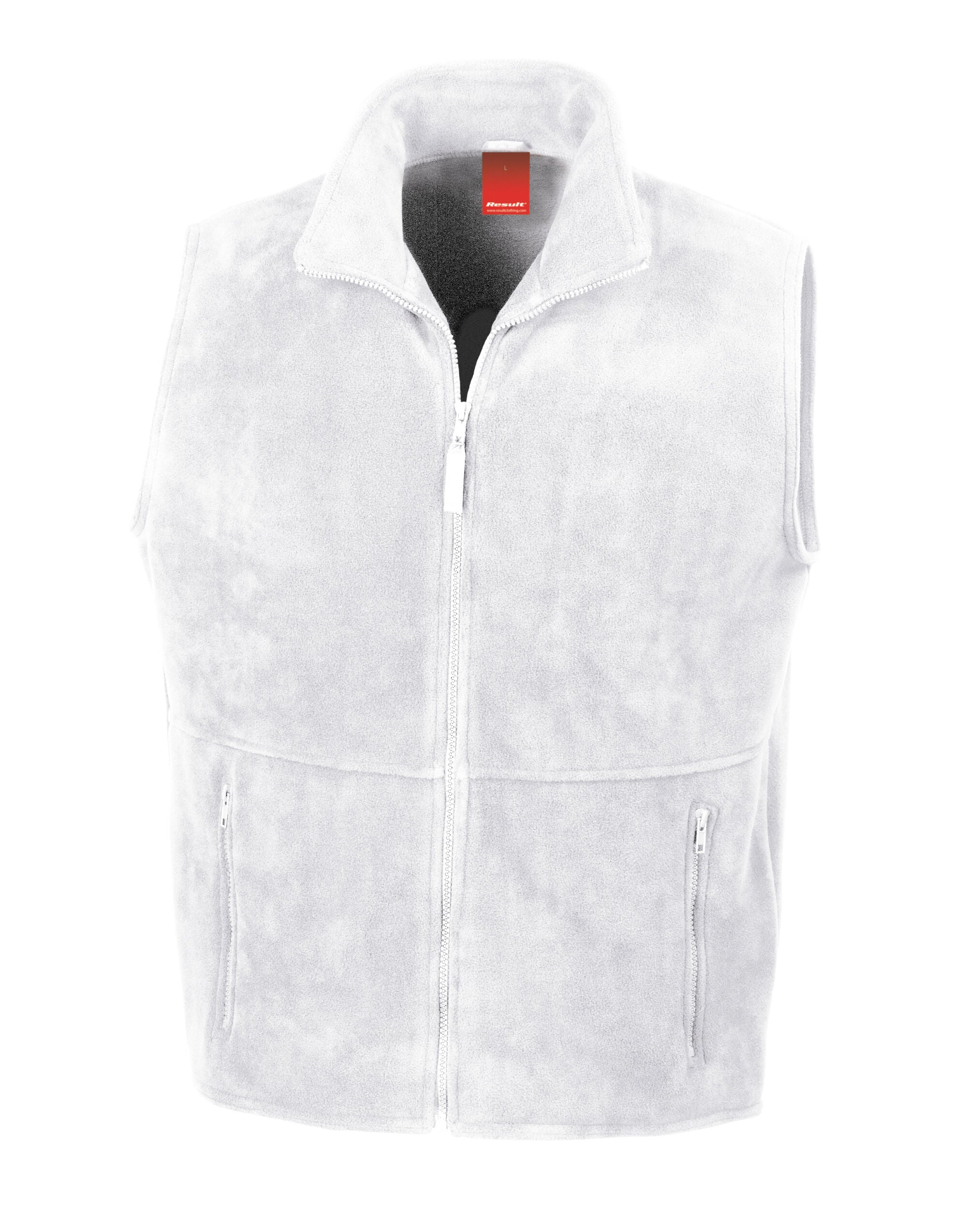 Result Polartherm Bodywarmer R37X - White - Customisable Gilets & Body Warmers