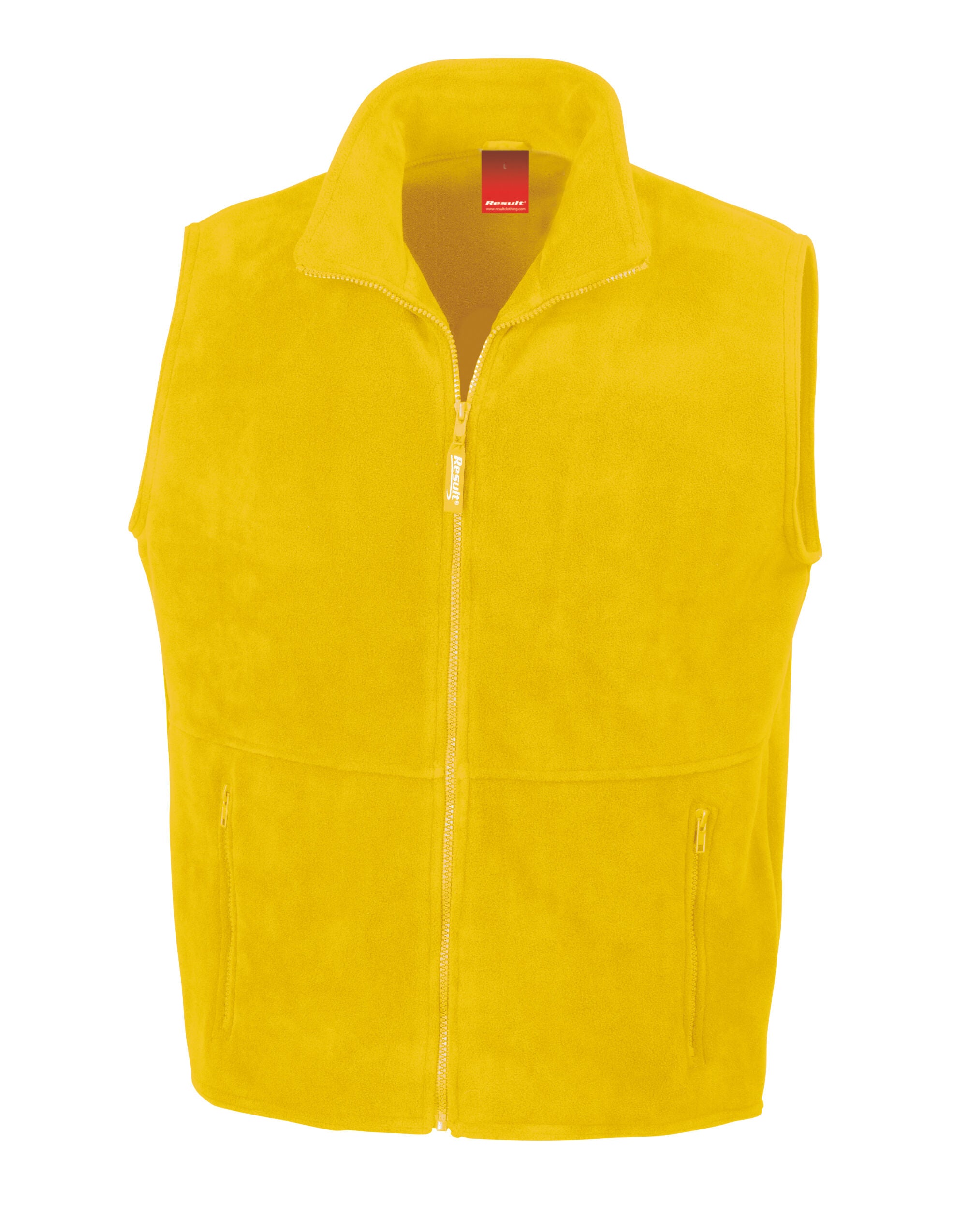 Result Polartherm Bodywarmer R37X - Yellow - Customisable Gilets & Body Warmers