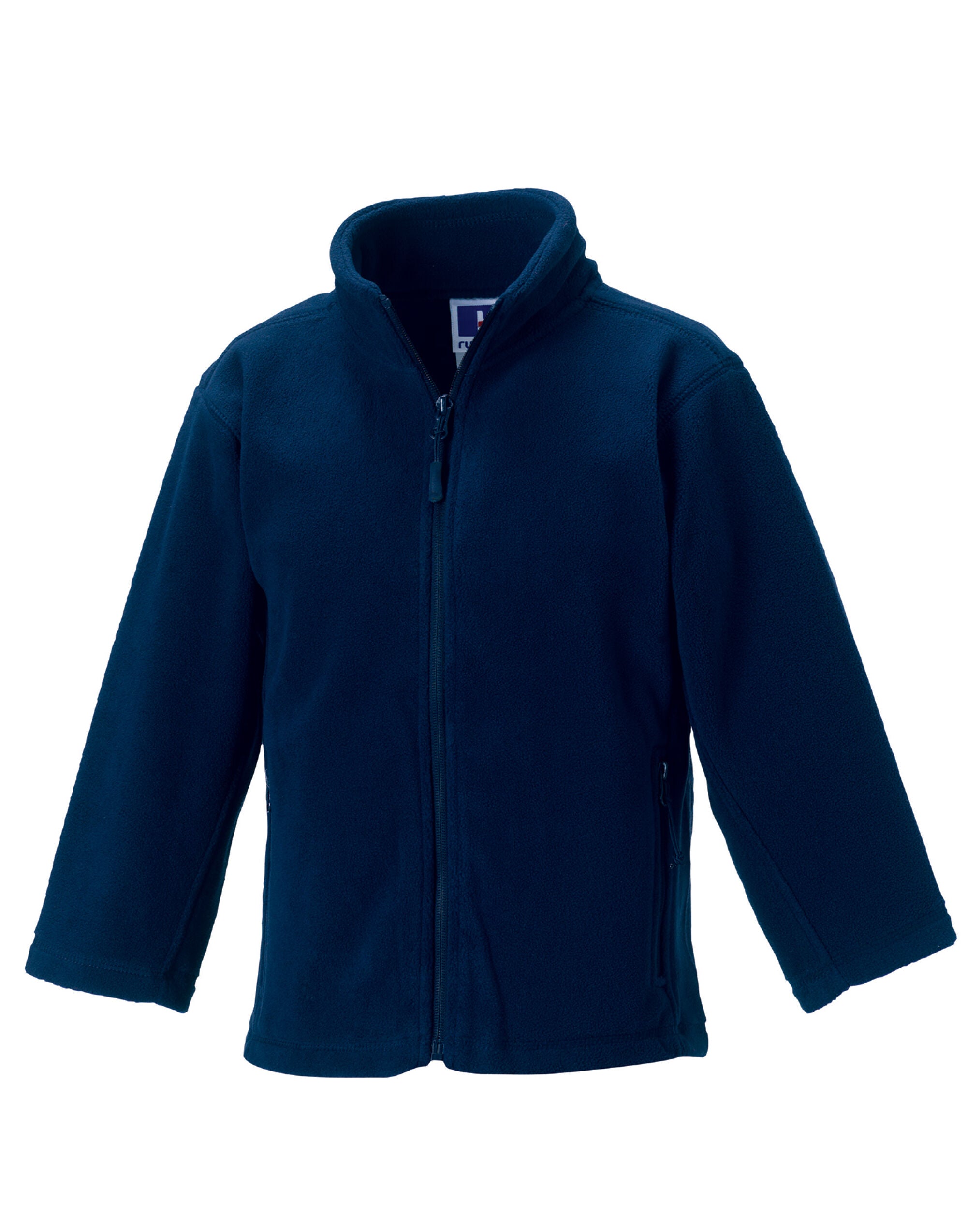 Russell Kids FZ Outdoor Fleece 8700b - French Navy - Customisable Fleece