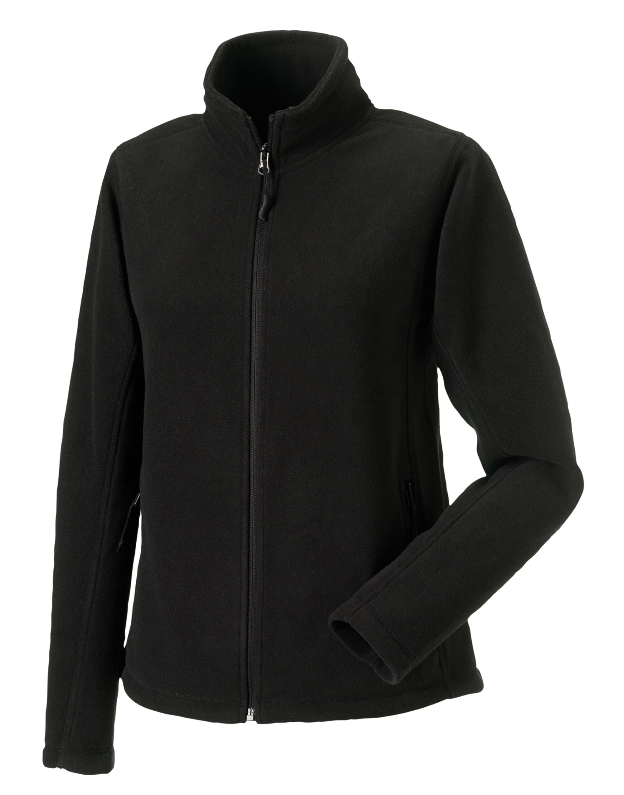 Russell Ladies Full Zip Outdoor Fleece 8700F - Black - Customisable Fleece