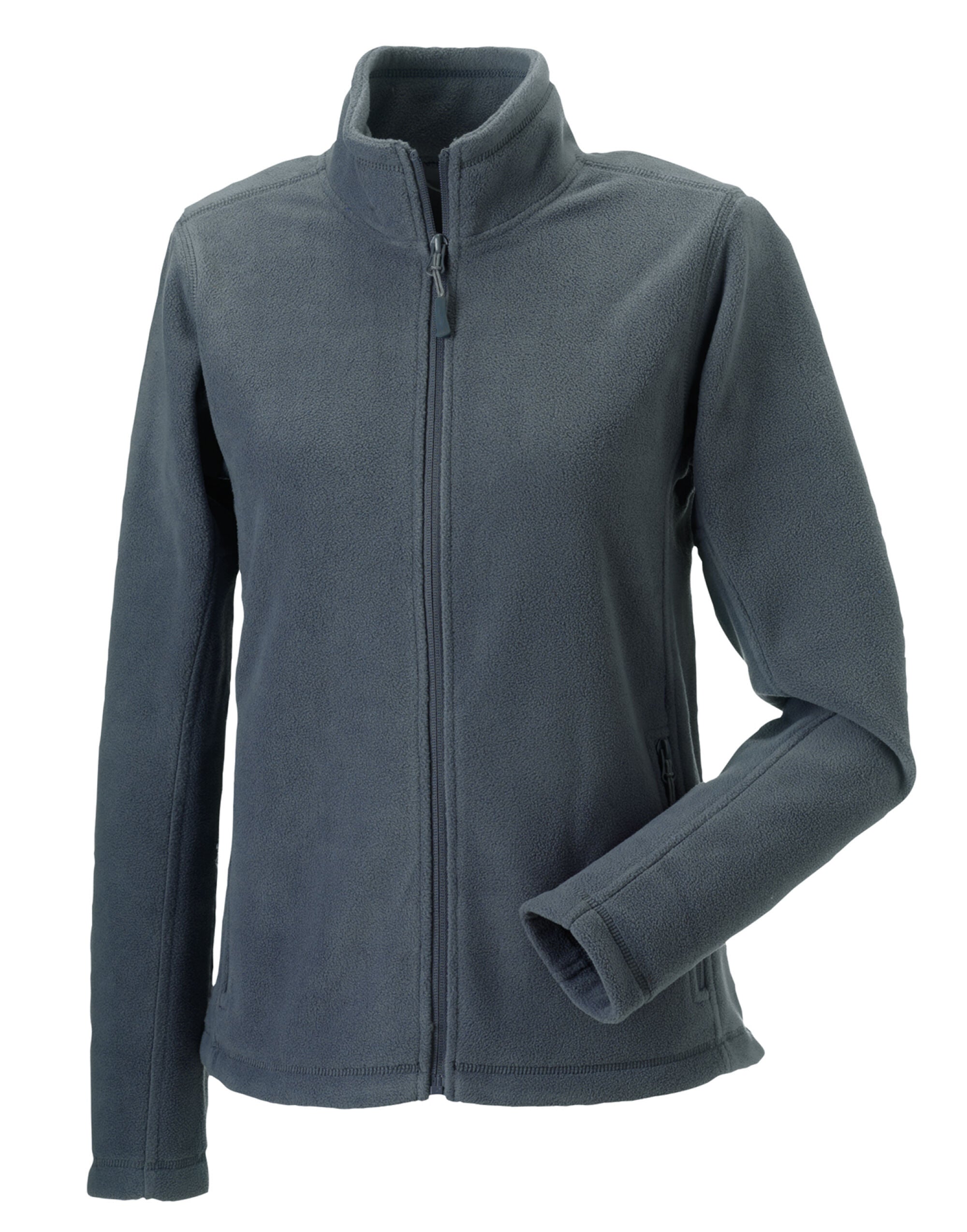 Russell Ladies Full Zip Outdoor Fleece 8700F - Convoy Grey - Customisable Fleece