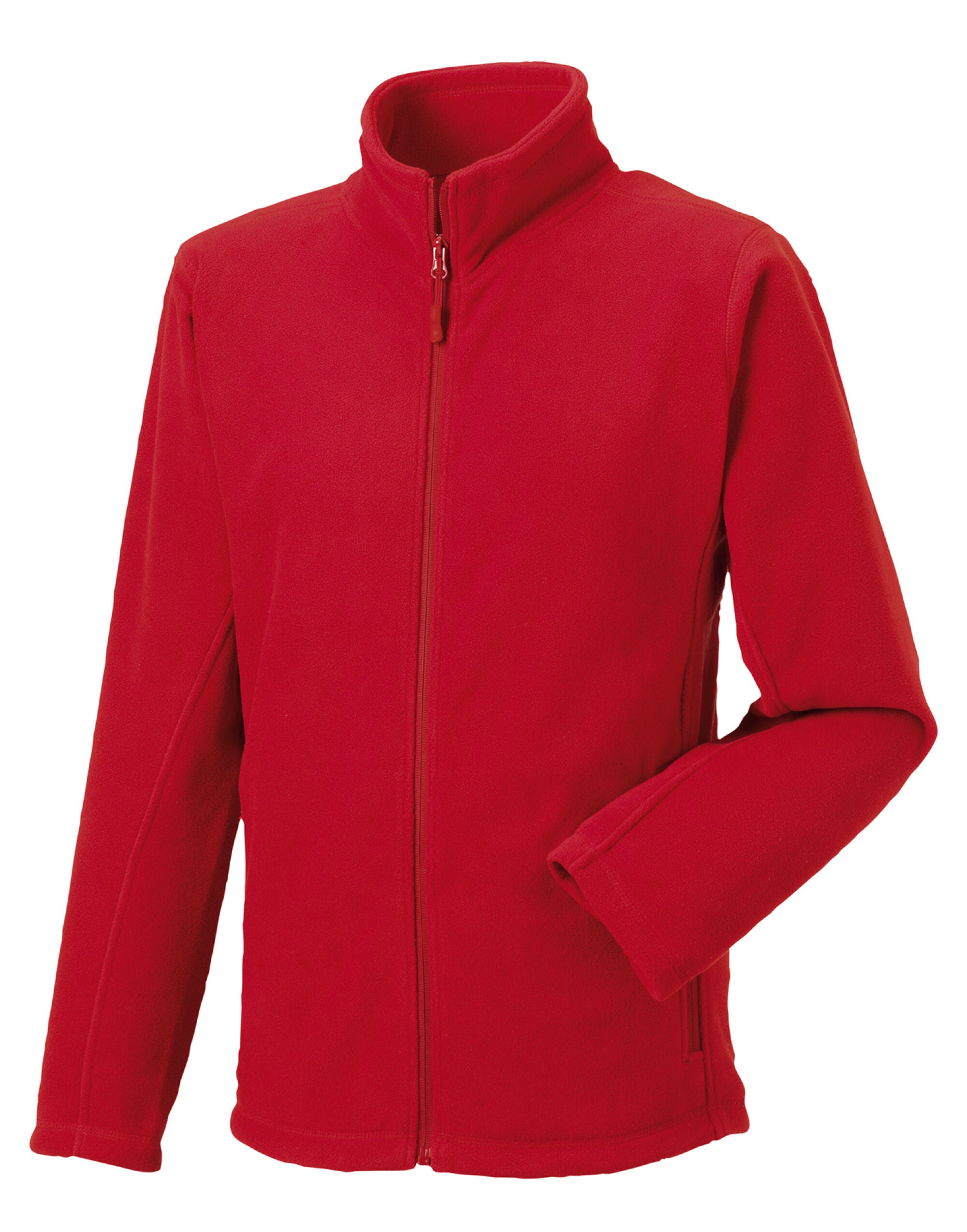 Russell Mens Full Zip Outdoor Fleece 8700M - Classic Red - Customisable Fleece