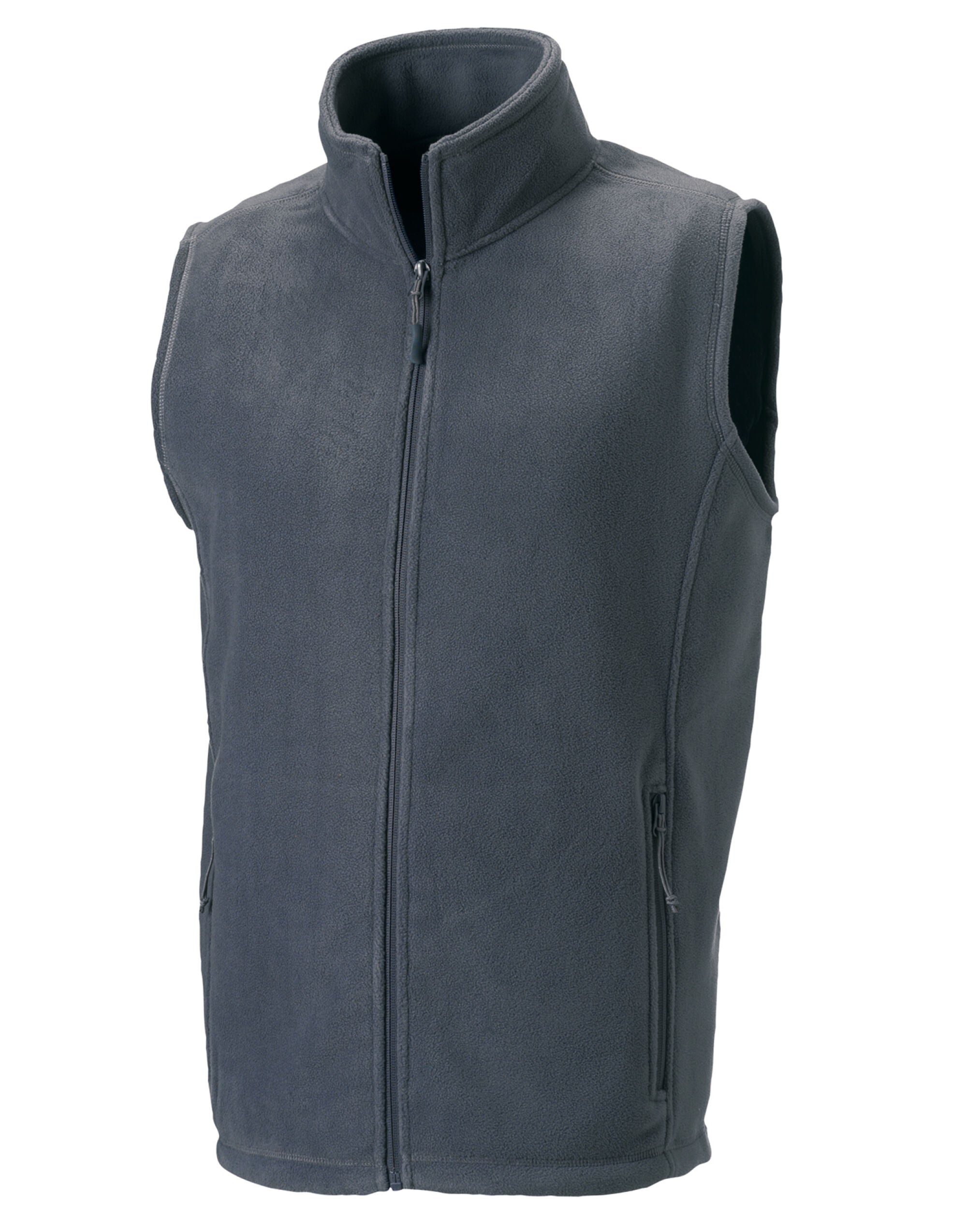 Russell Mens Outdoor Fleece Gilet 8720M - Convoy Grey - Customisable Gilets & Body Warmers