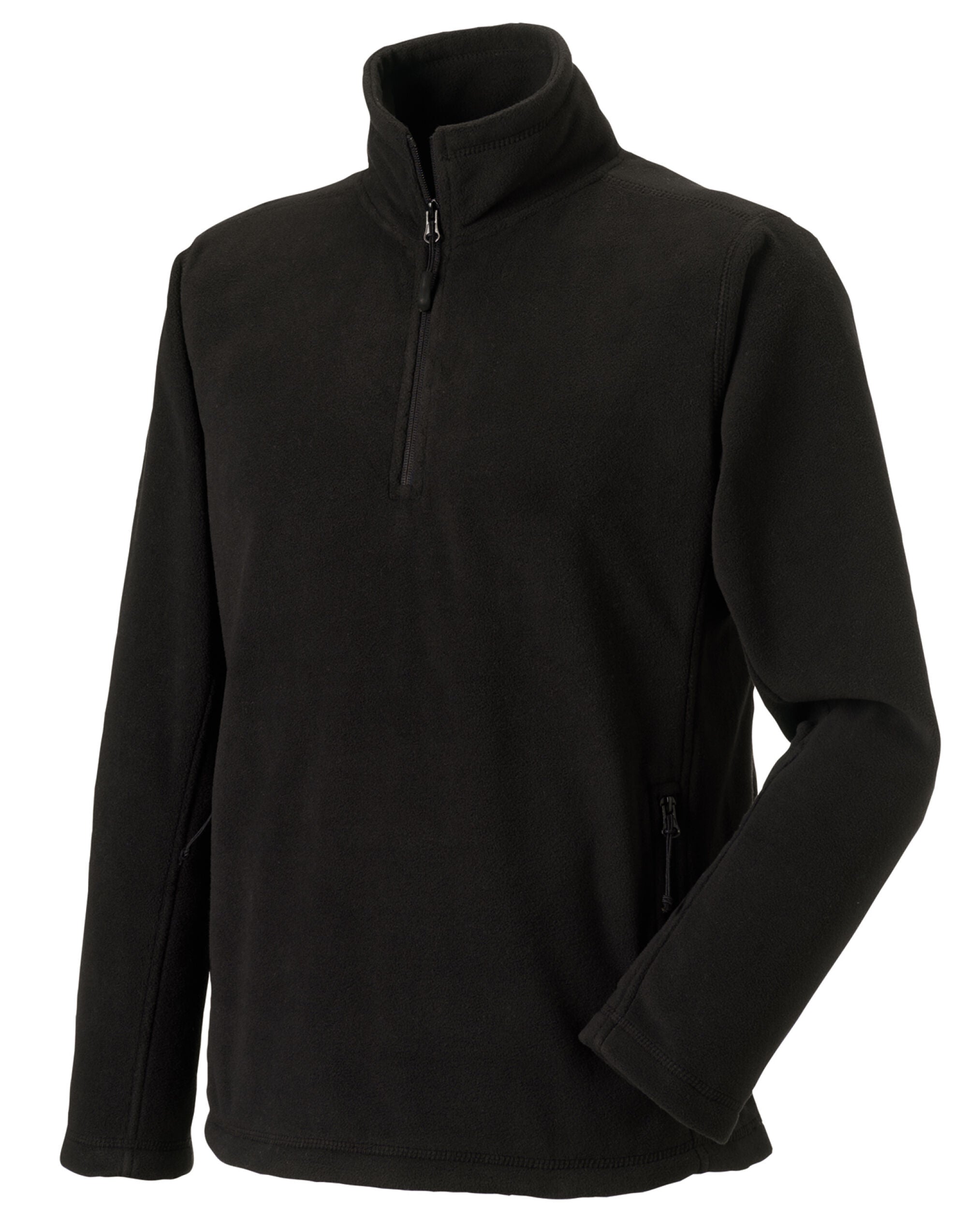 Russell 1/4 Zip Outdoor Fleece 874M - Black - Customisable