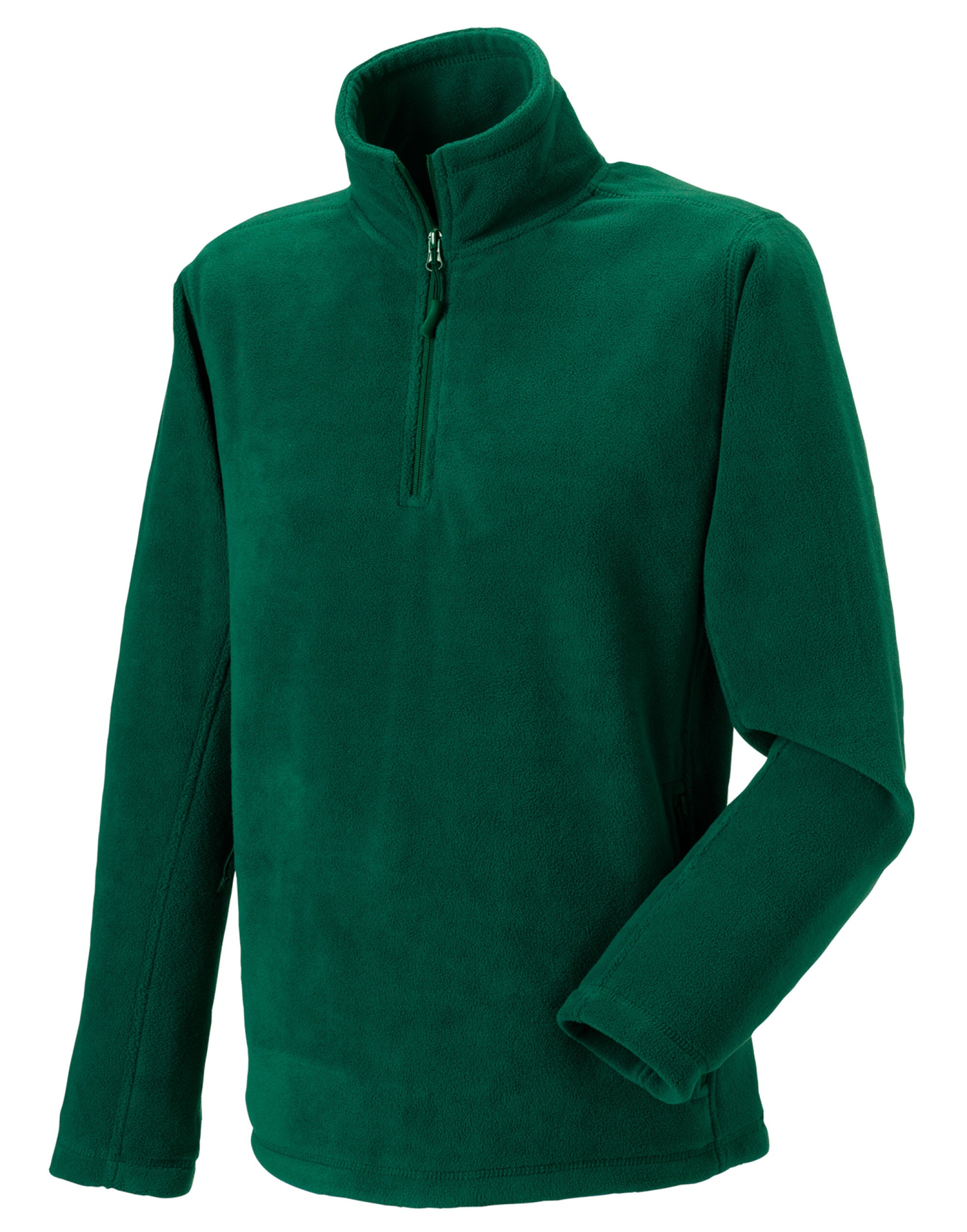 Russell 1/4 Zip Outdoor Fleece 874M - Bottle Green - Customisable