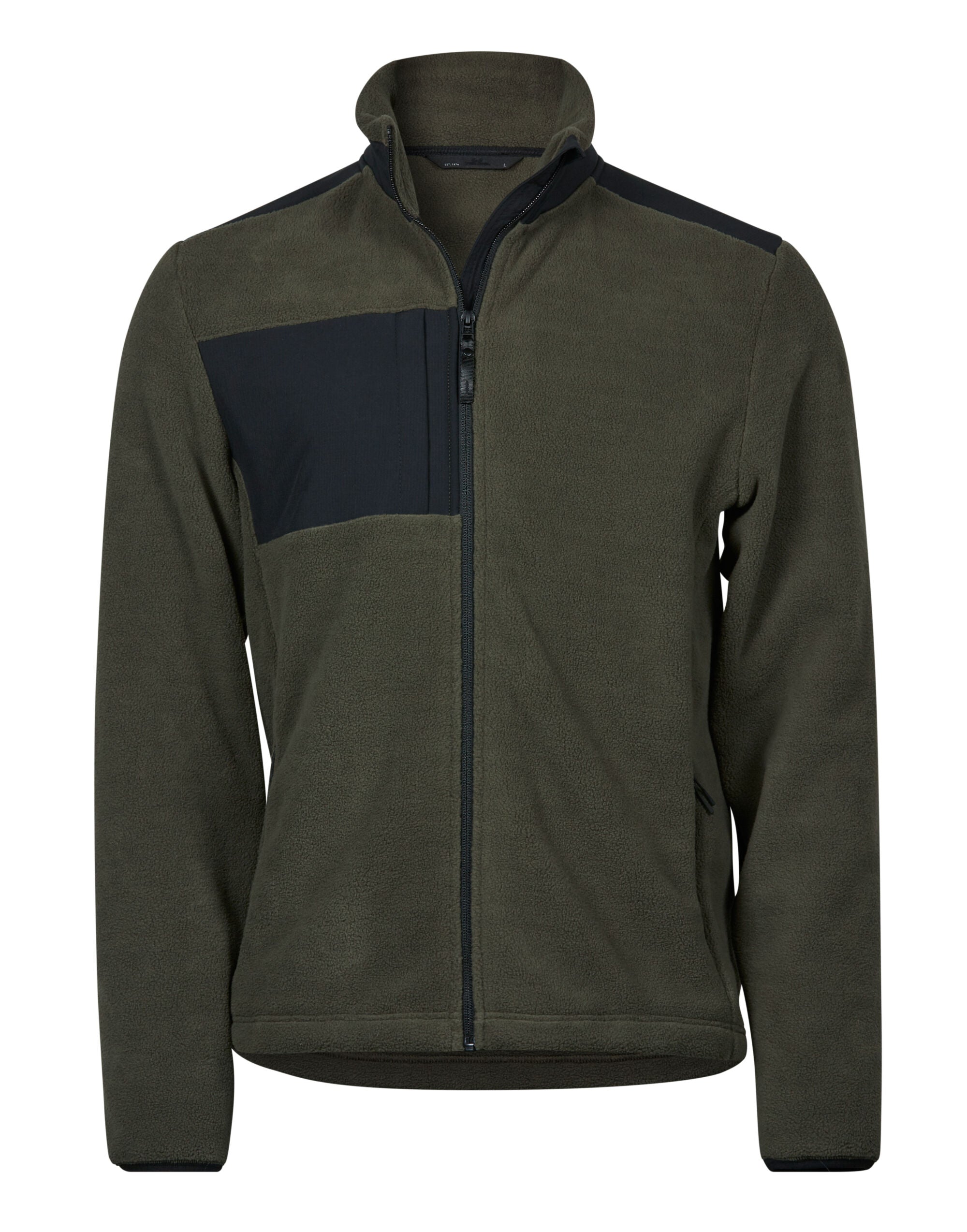 Tee Jays Mountain Fleece TJ9120 - Deep Green Black - Customisable Fleece