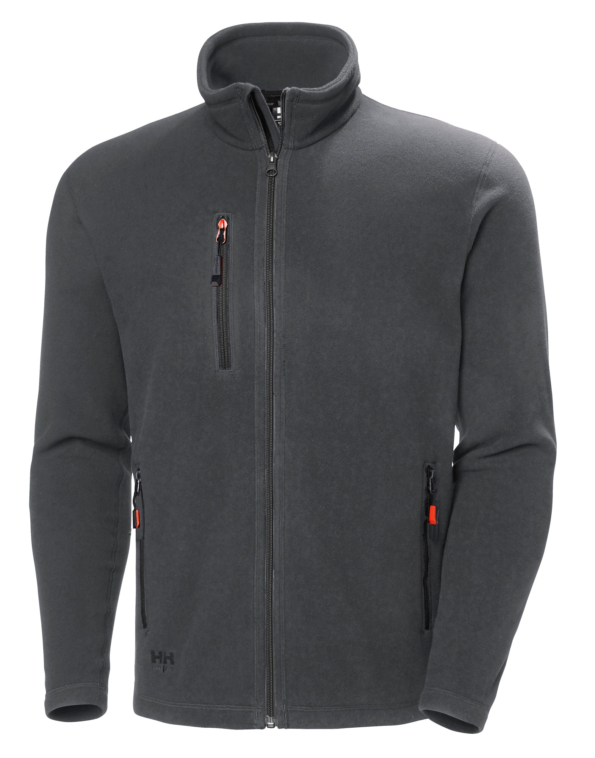 Helly Hansen Oxford Fleece Jacket 72026 - Dark Grey - Customisable Jackets