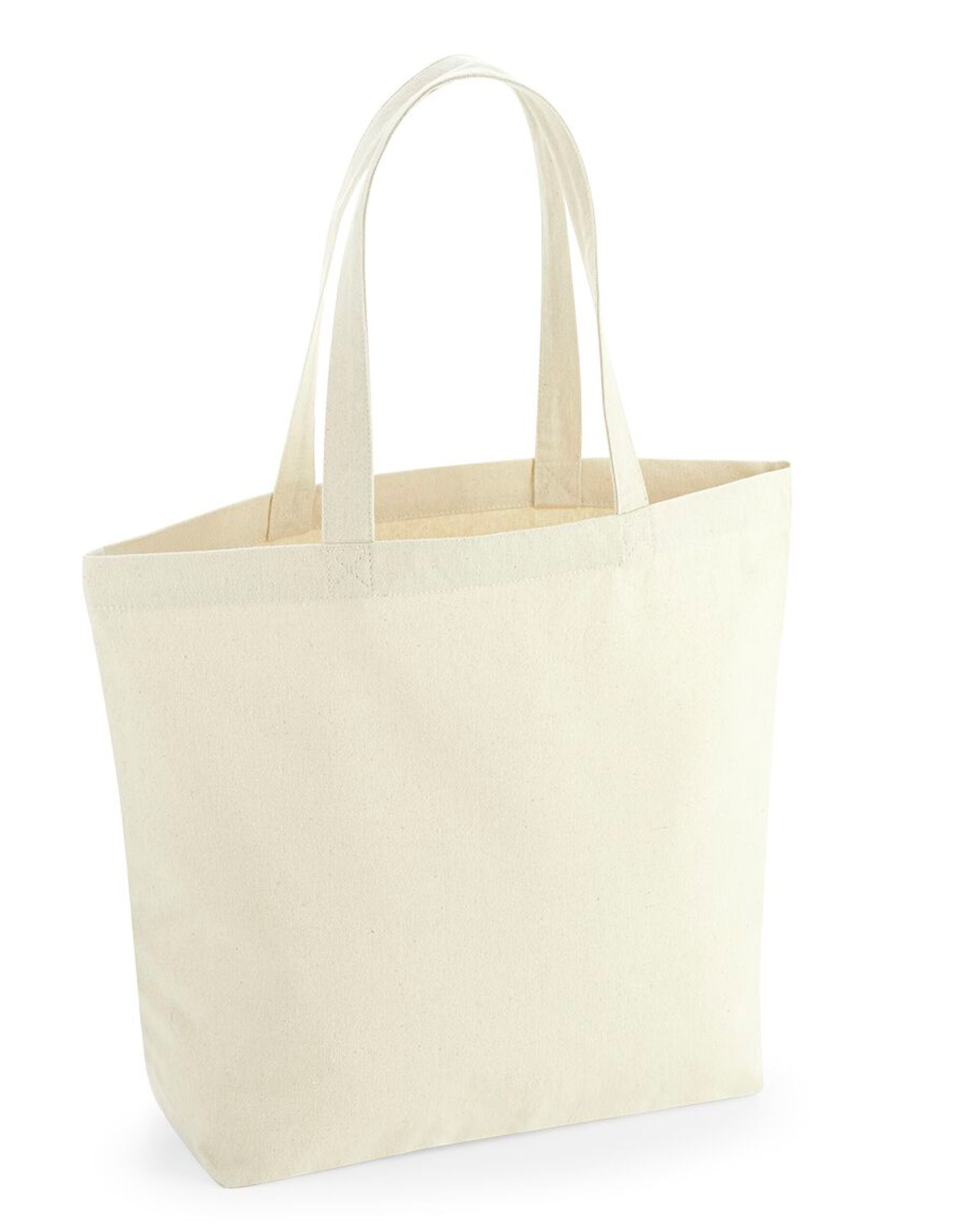 Westford Mill Revive Recycled Maxi Tote w965 - Natural O S - Customisable Bags