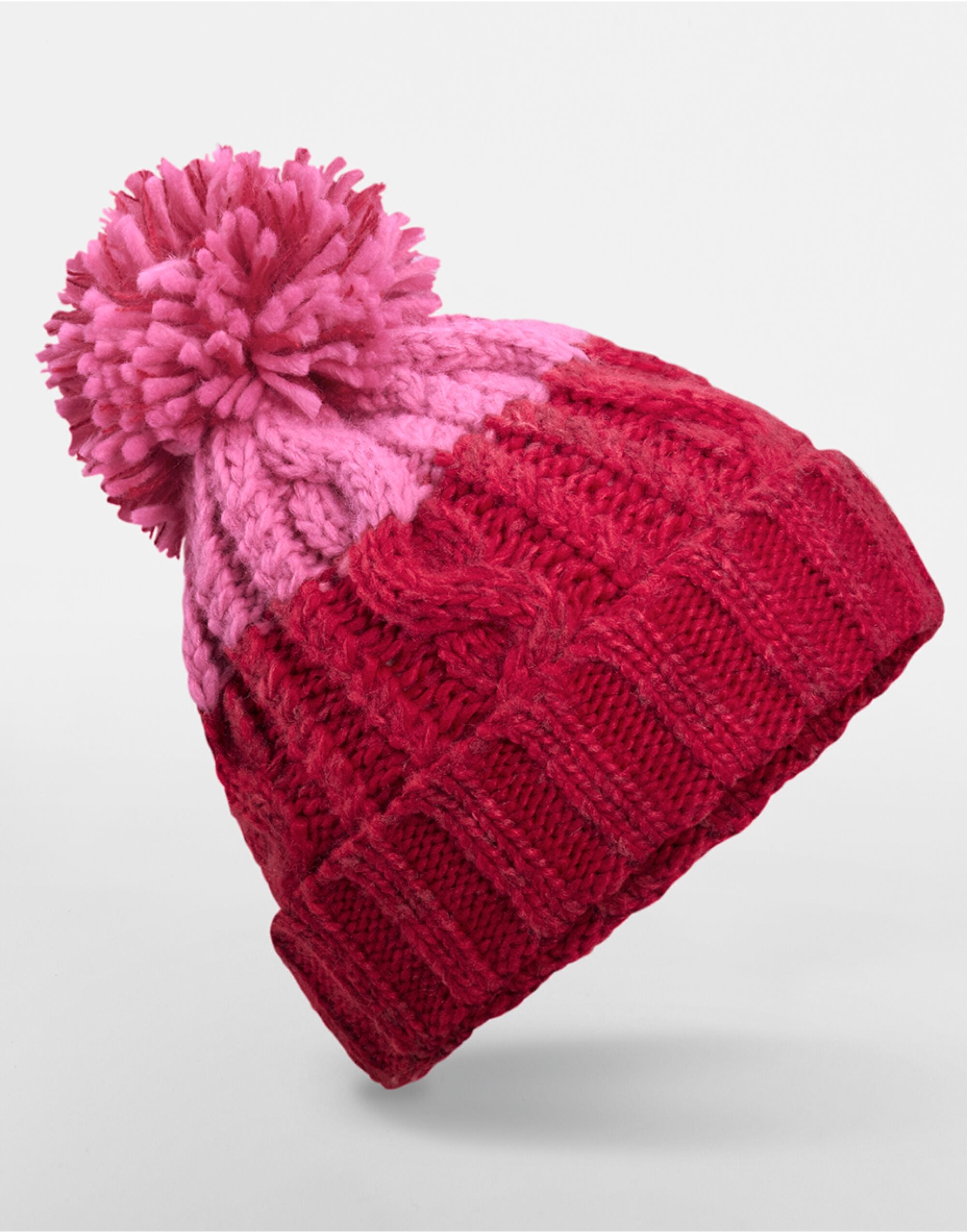 Beechfield Apres Beanie B437 - Classic Red True Pink O S - Customisable Beanies