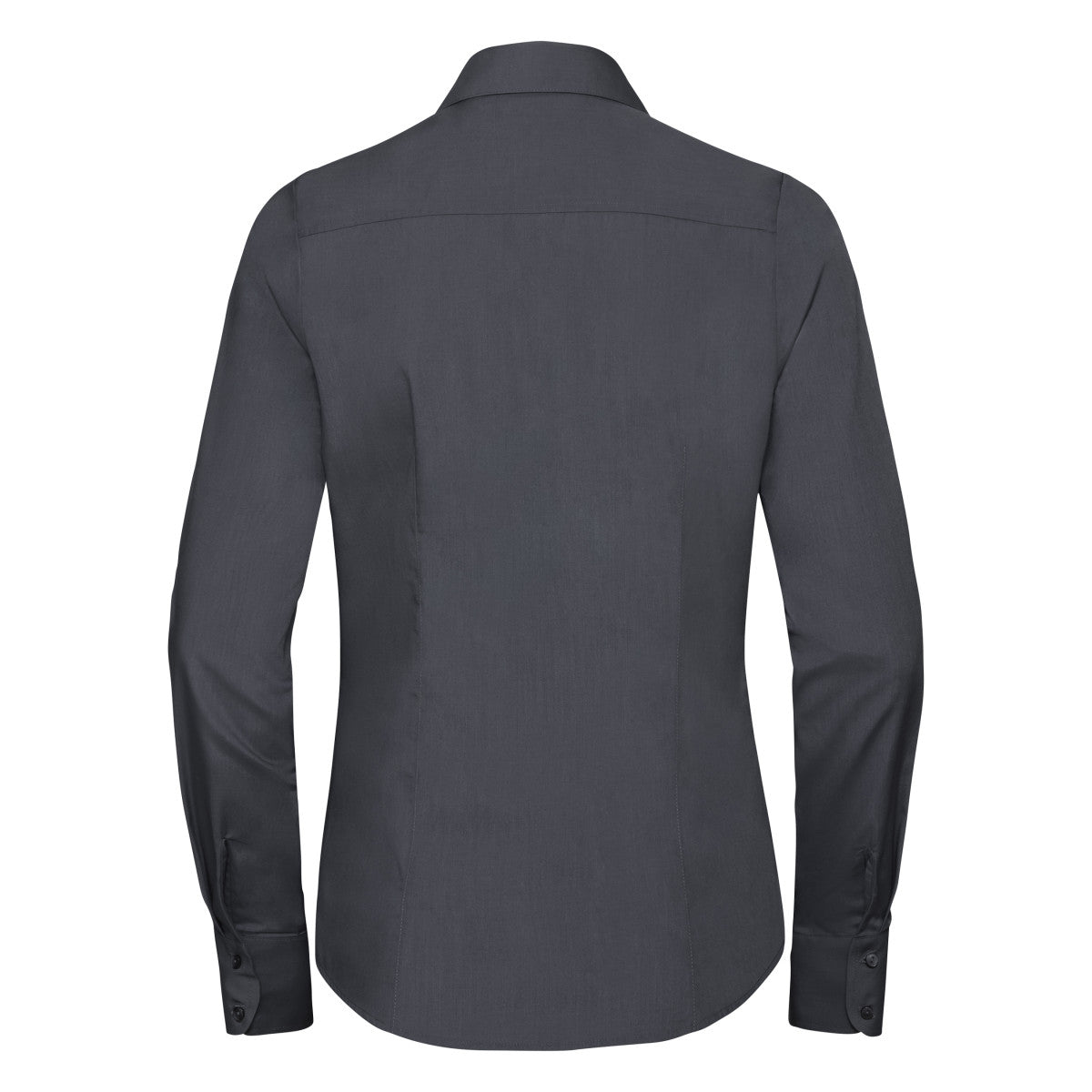 Russell Collection Lady LS Fitted Poplin 924F - - Customisable Shirts