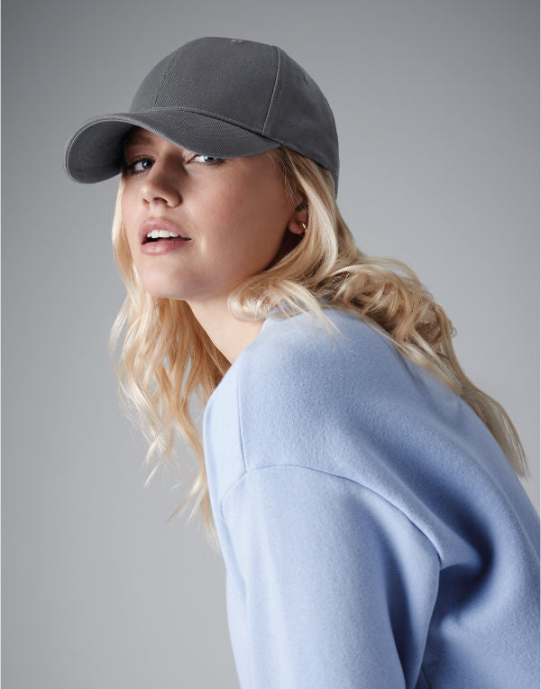 Beechfield Ultimate 6 Panel Cap B18 - Bright Royal O S - Customisable Caps