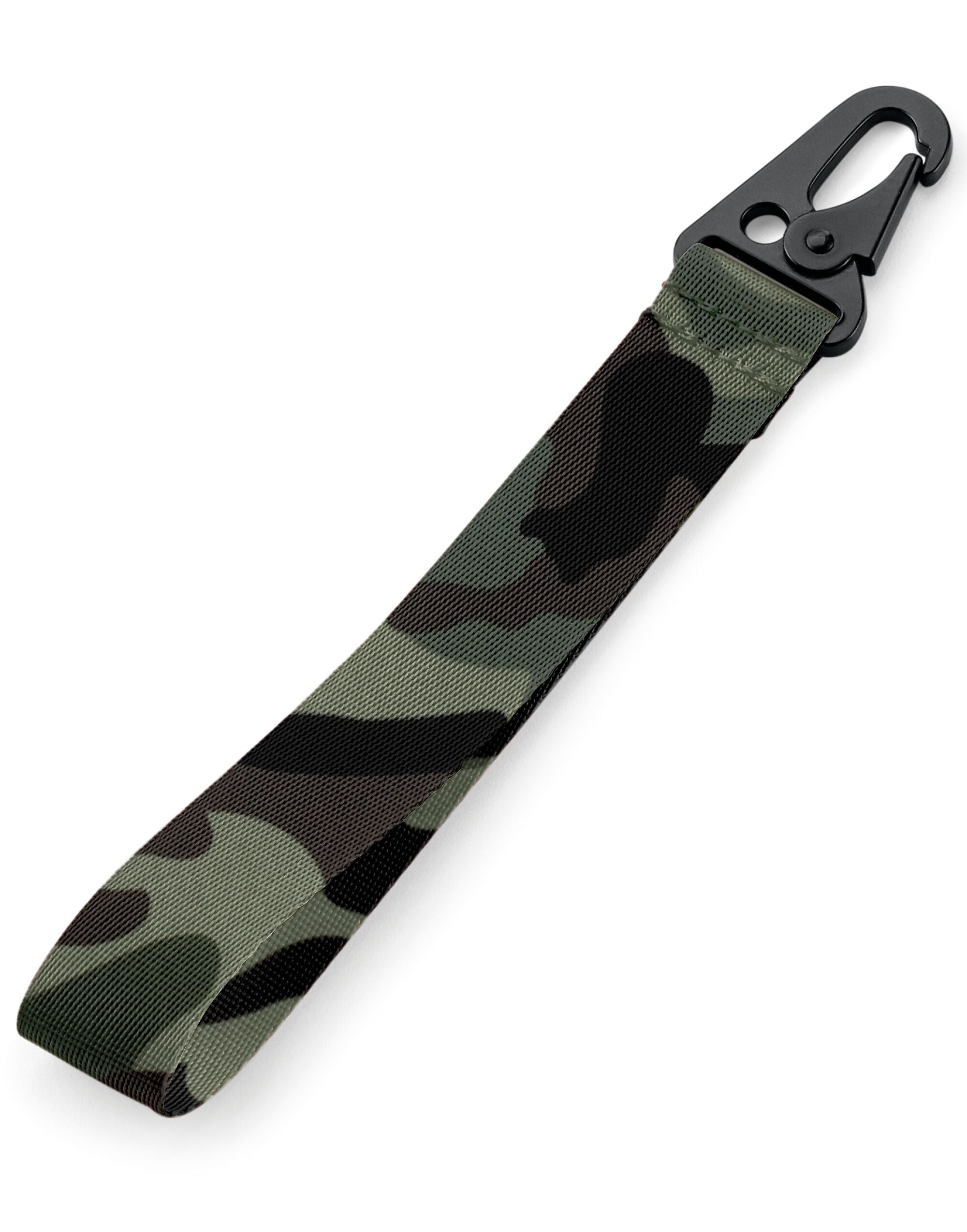 Bagbase Brandable Key Clip BG100 - Jungle Camo O S - Customisable Keyrings