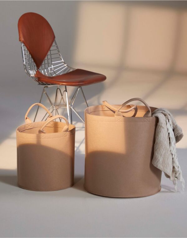 Bagbase Felt Trug bg728 - Black S - Customisable Bags