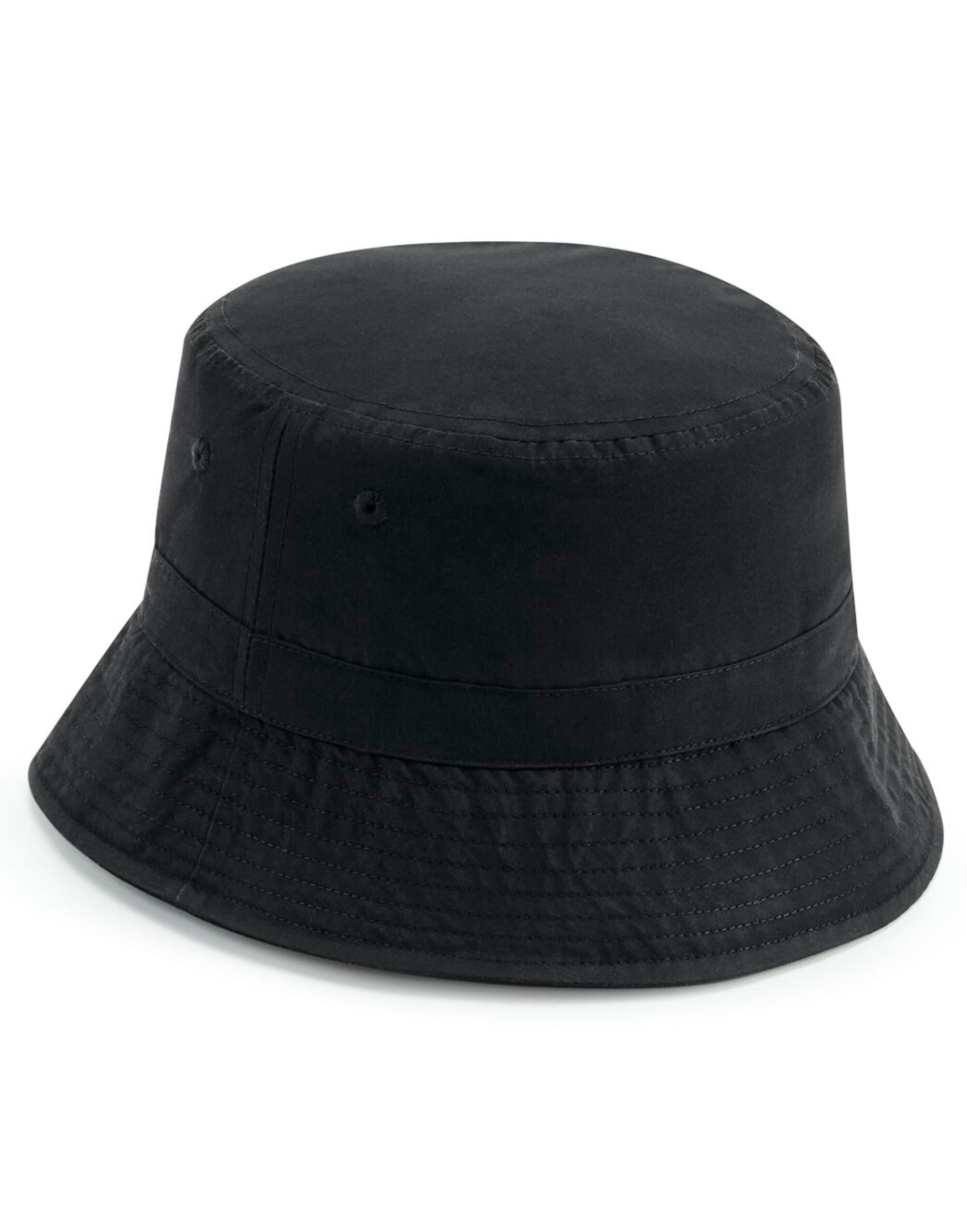 Beechfield Recycled Polyester Bucket Hat B84R - Black - Customisable Hats