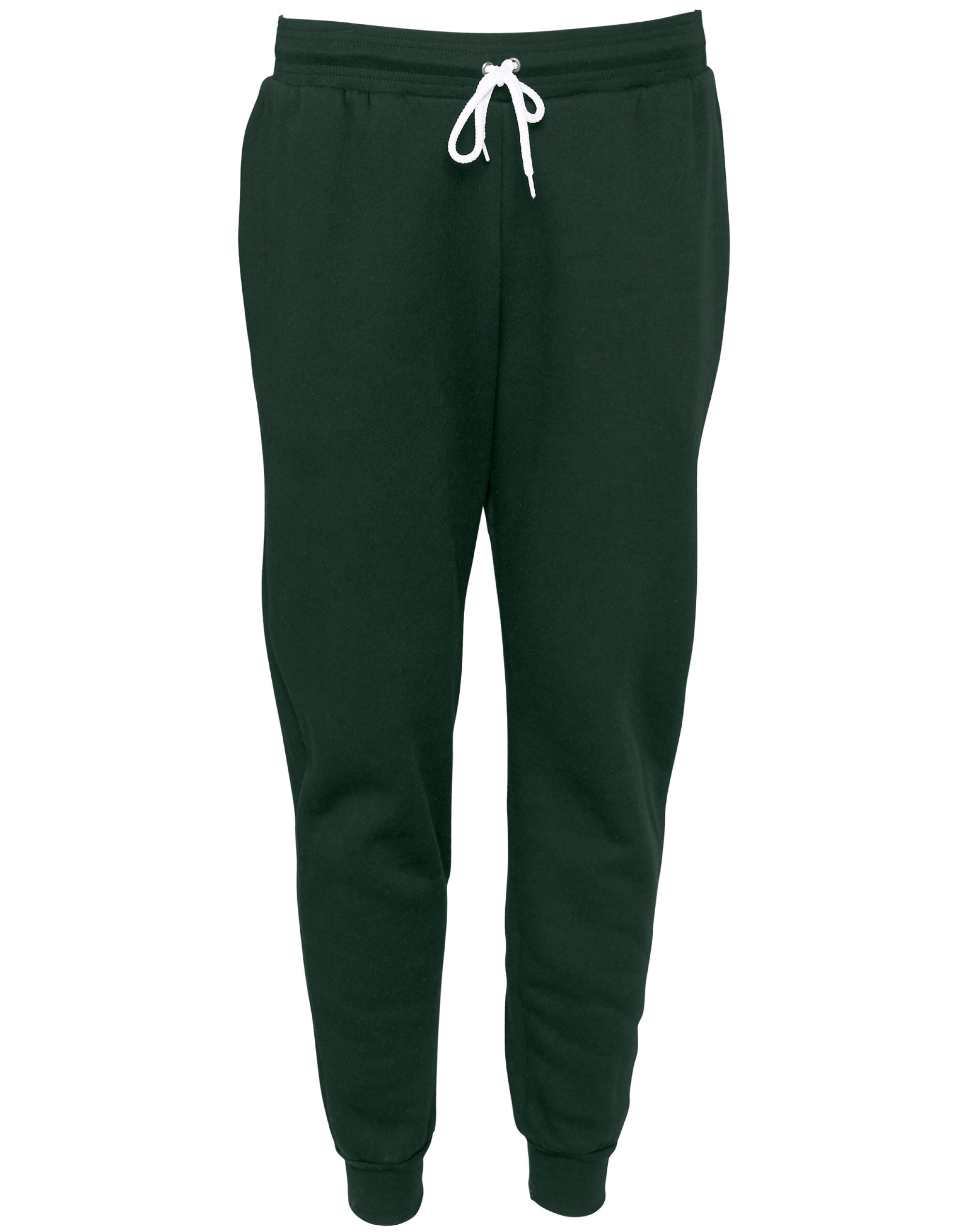 Bella Canvas Unisex Jogger Sweatpants ca3727 - Forest Green - Customisable Joggers