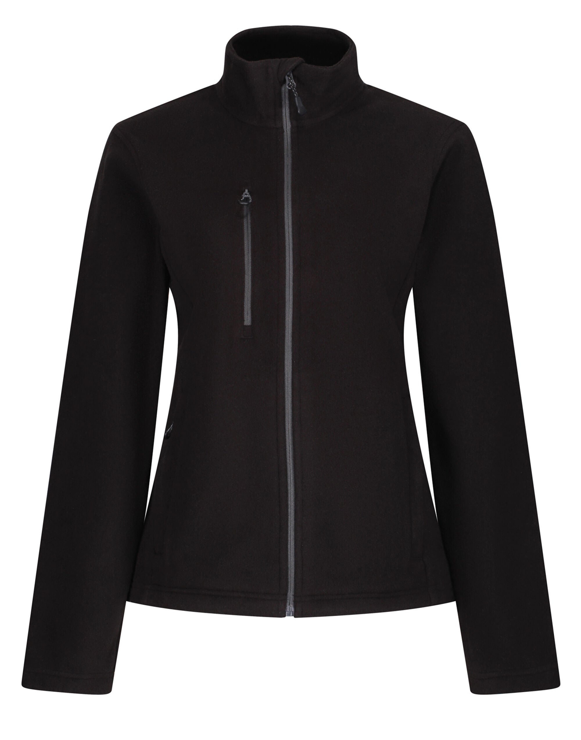 Regatta Honestly Made Honestly Made Ladies Recycled Fleece Jacket trf628 - Black - Customisable Outerwear