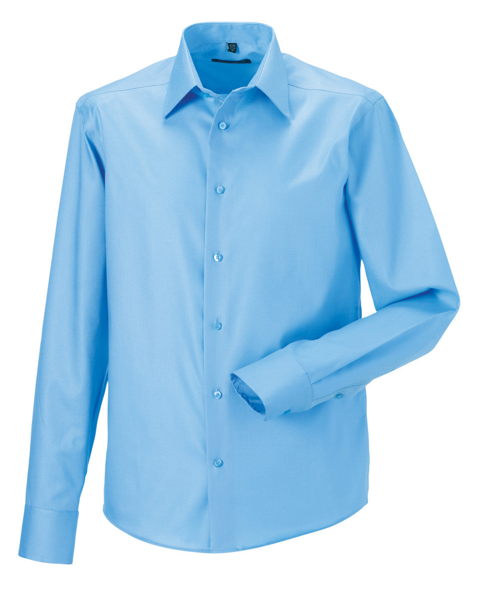 Russell Collection Men LS Tailor NonIron 958M - - Customisable Shirts