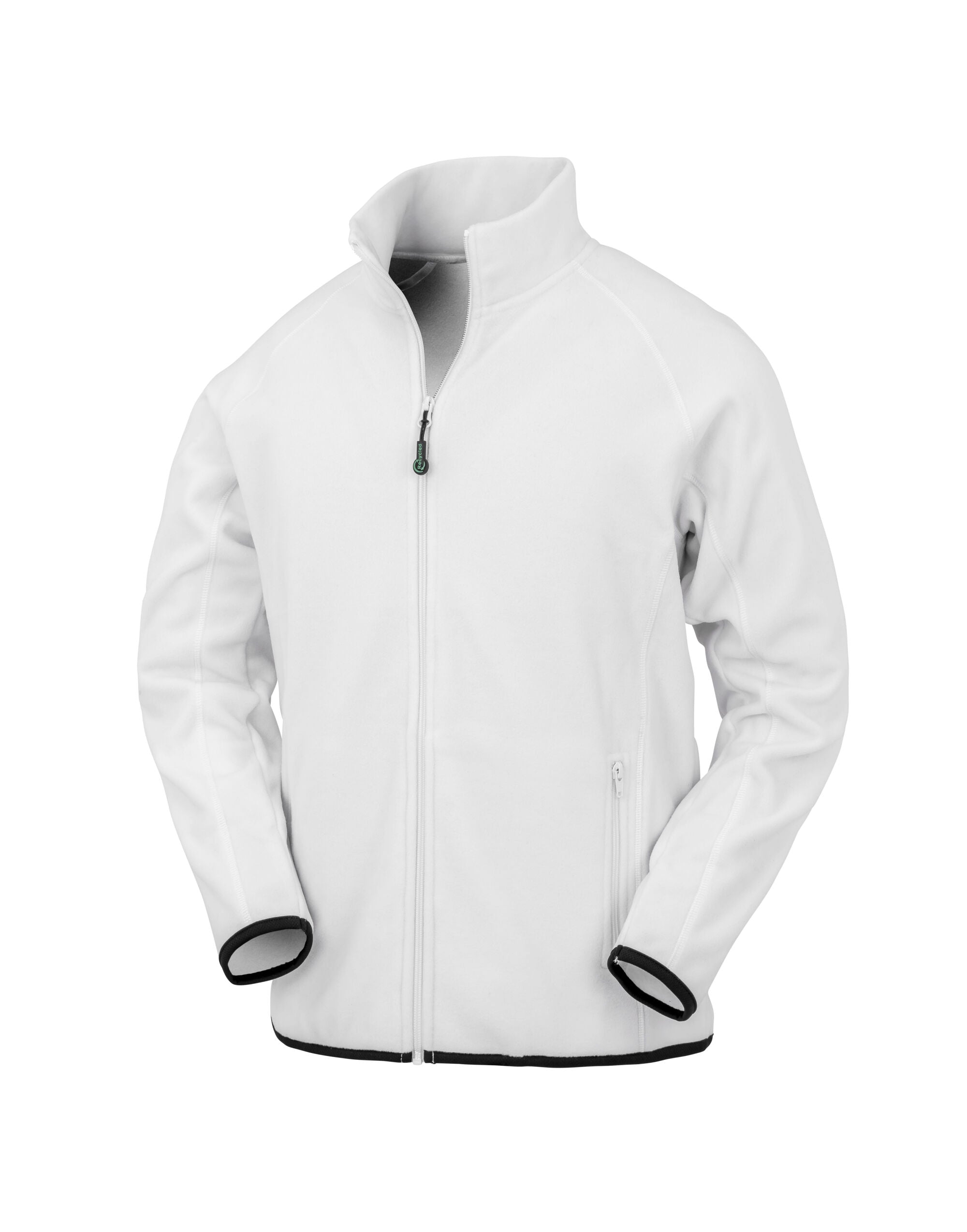 Result Recycled Unisex Fleece Jacket R903X - White - Customisable Jacket