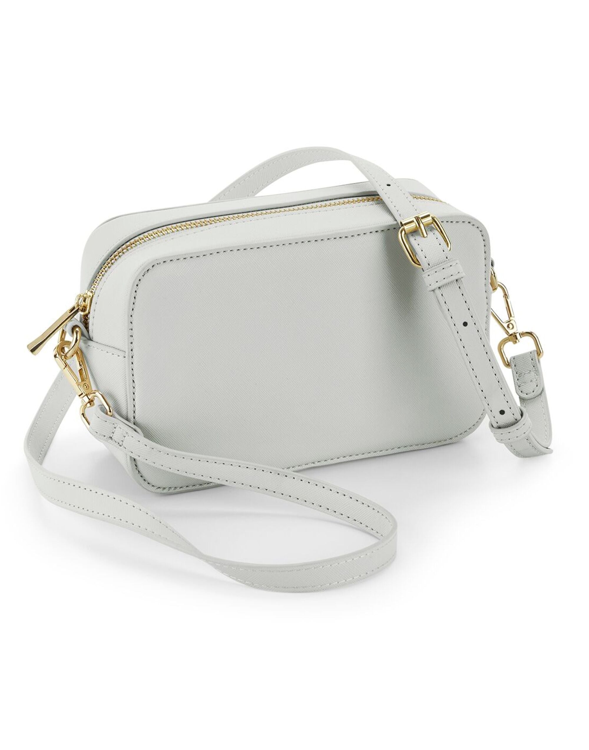 Bagbase Boutique Cross Body Bag bg758 - Soft Grey O S - Customisable Bags