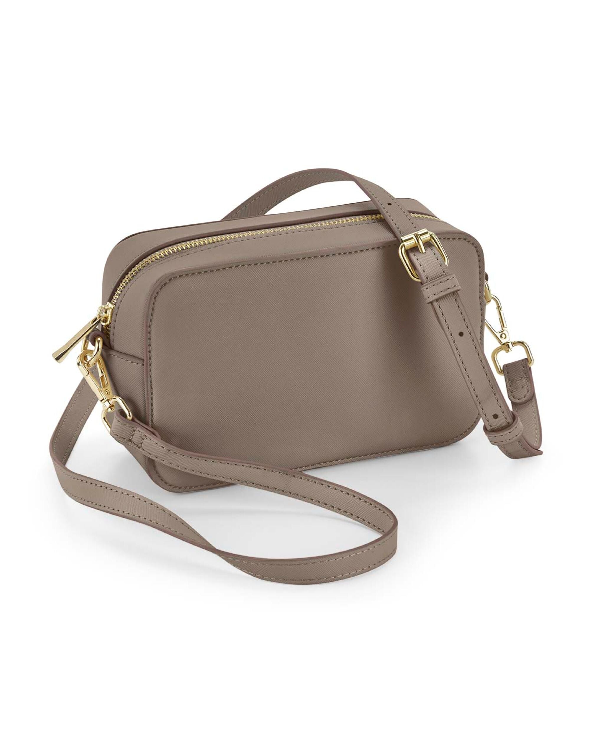 Bagbase Boutique Cross Body Bag bg758 - Taupe O S - Customisable Bags