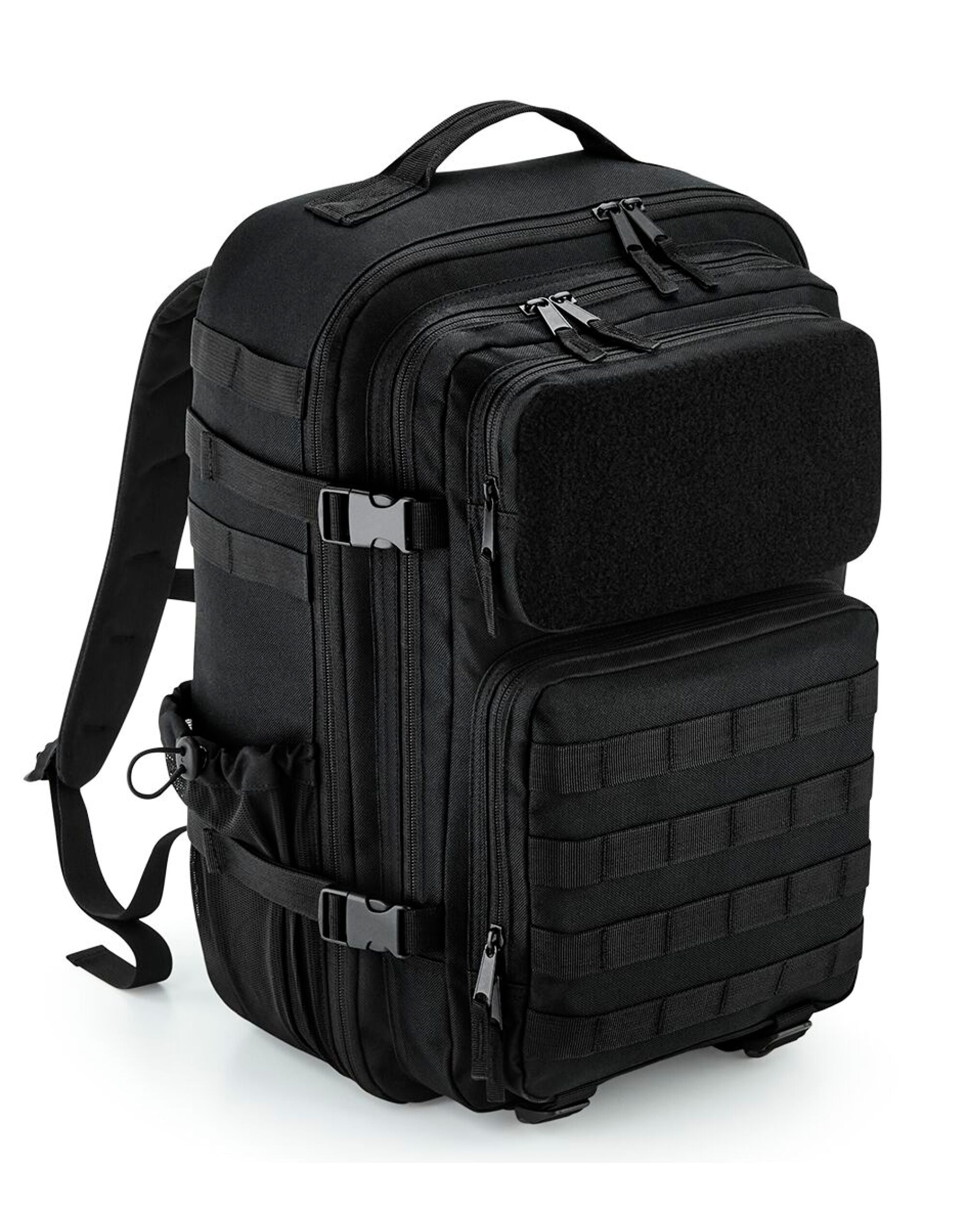 Bagbase Molle Tactical 35L Backpack bg850 - Black O S - Customisable Bags