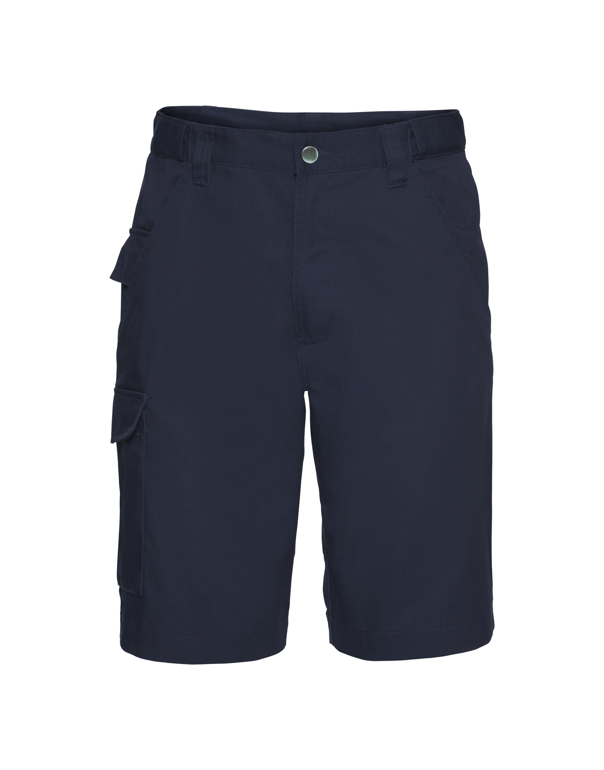 Russell Collection Russell Polycotton Twill Shorts 002m - French Navy - Customisable Shorts