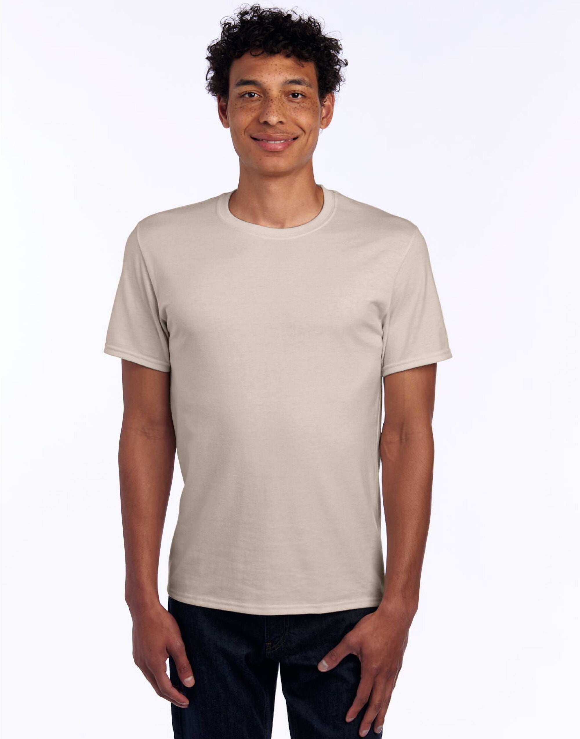 Jerzees Eco Premium Organic T 0S470M0 - Putty - Customisable T-Shirts