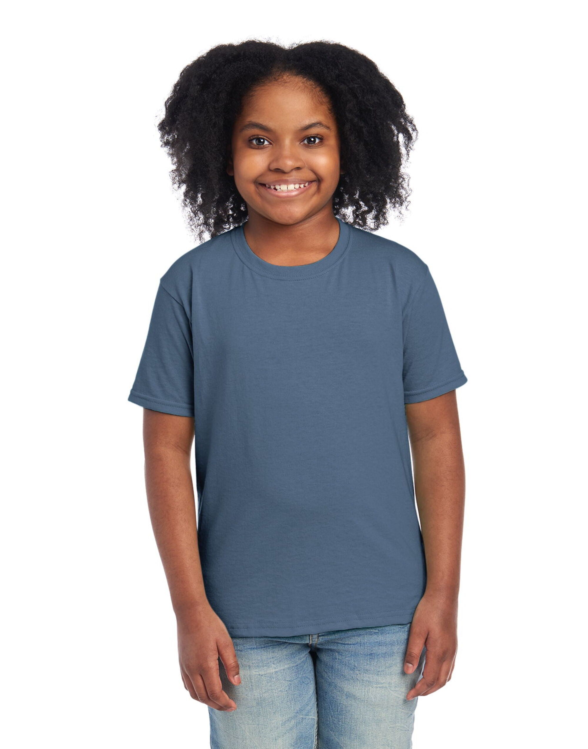 Jerzees Eco Youth Premium Organic T 0s470y0 - Denim - Customisable T-Shirts