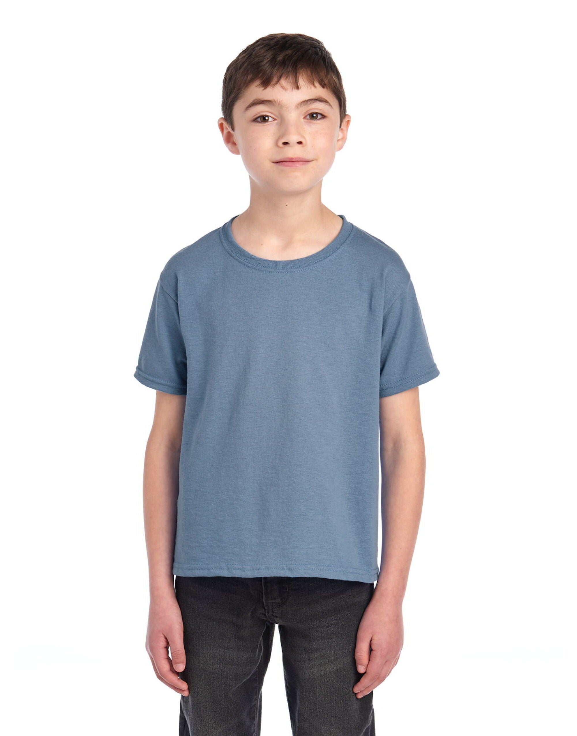 Jerzees Eco Youth Premium Organic T 0s470y0 - Mineral Blue - Customisable T-Shirts