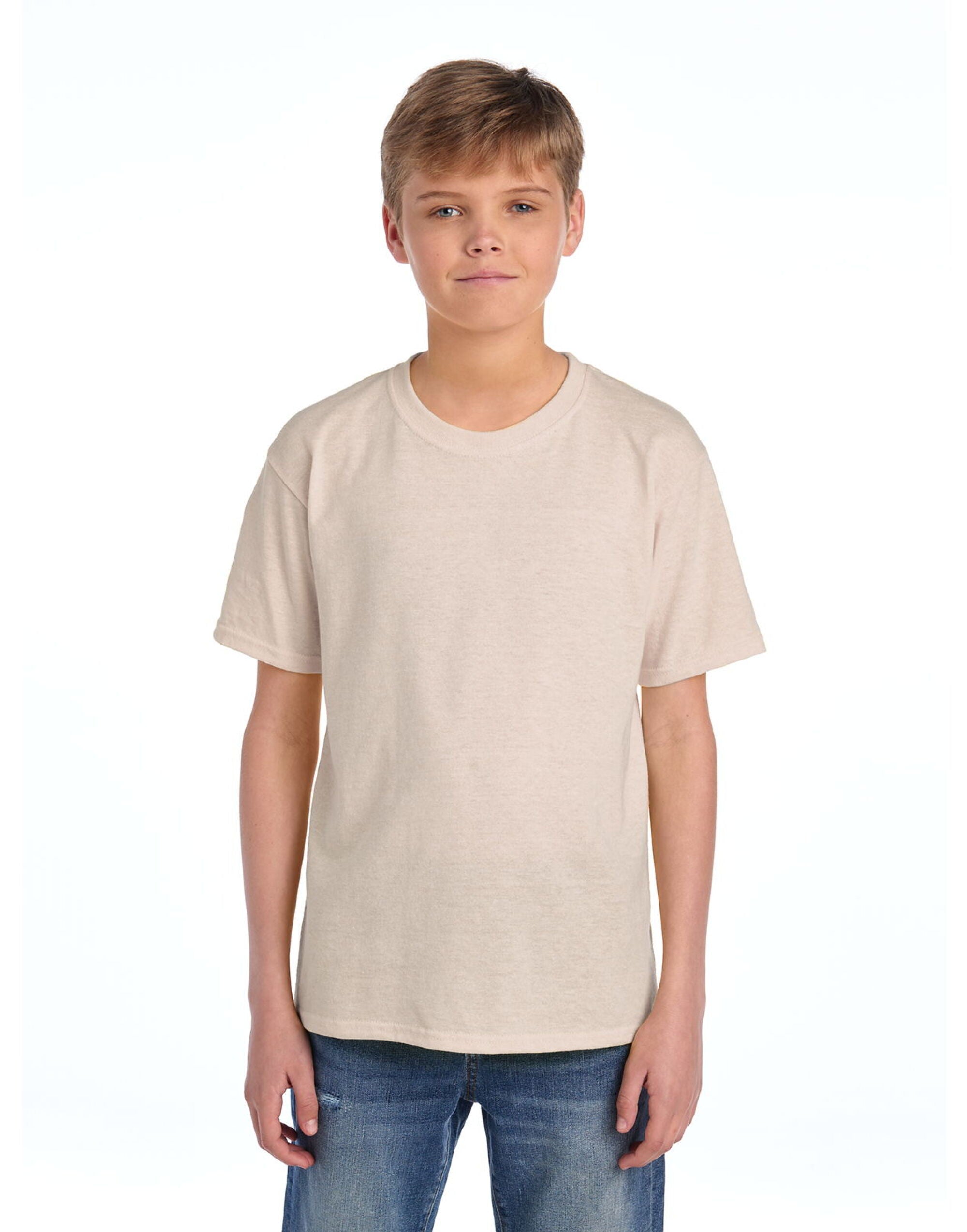 Jerzees Eco Youth Premium Organic T 0s470y0 - Putty - Customisable T-Shirts