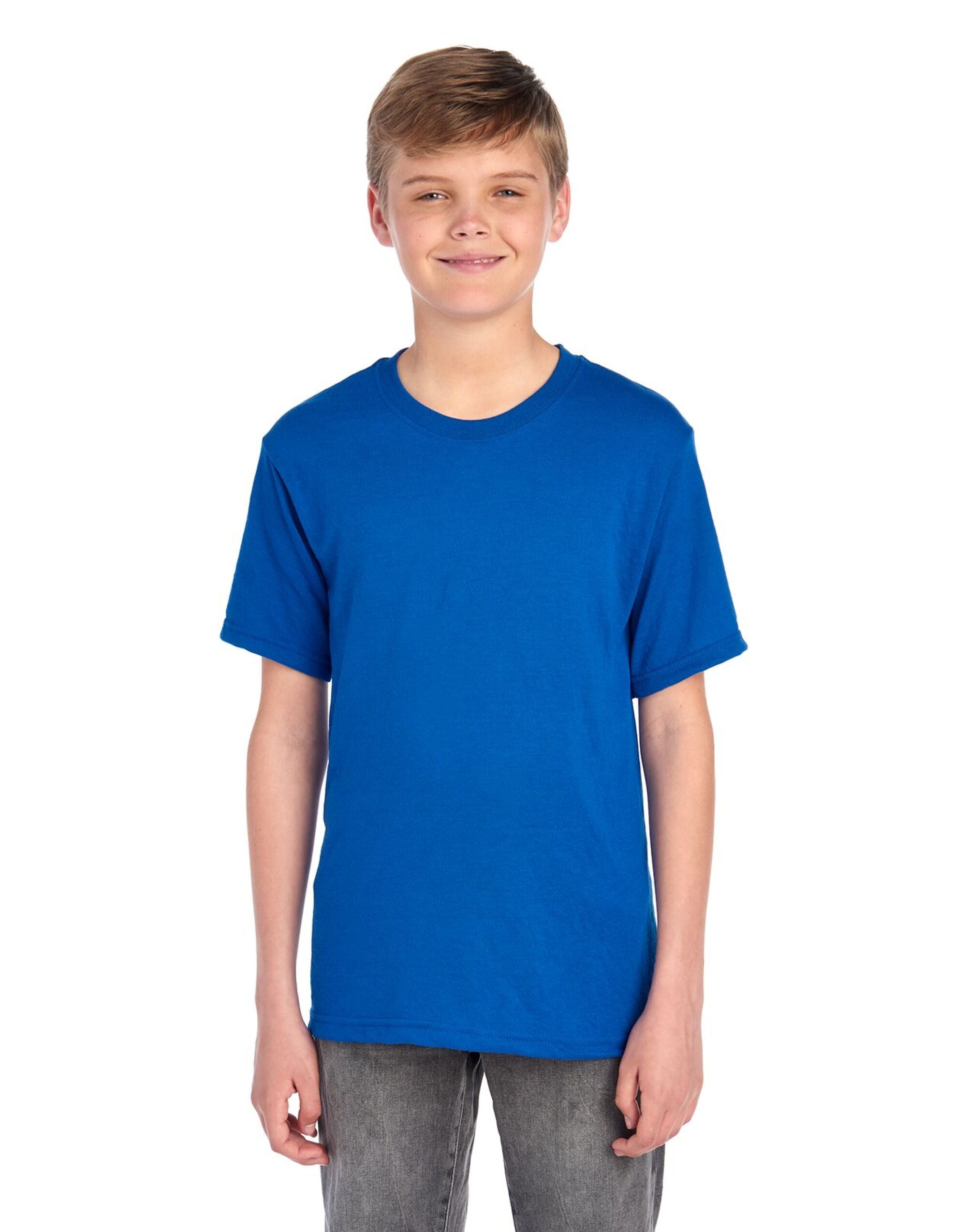 Jerzees Eco Youth Premium Organic T 0s470y0 - Royal - Customisable T-Shirts