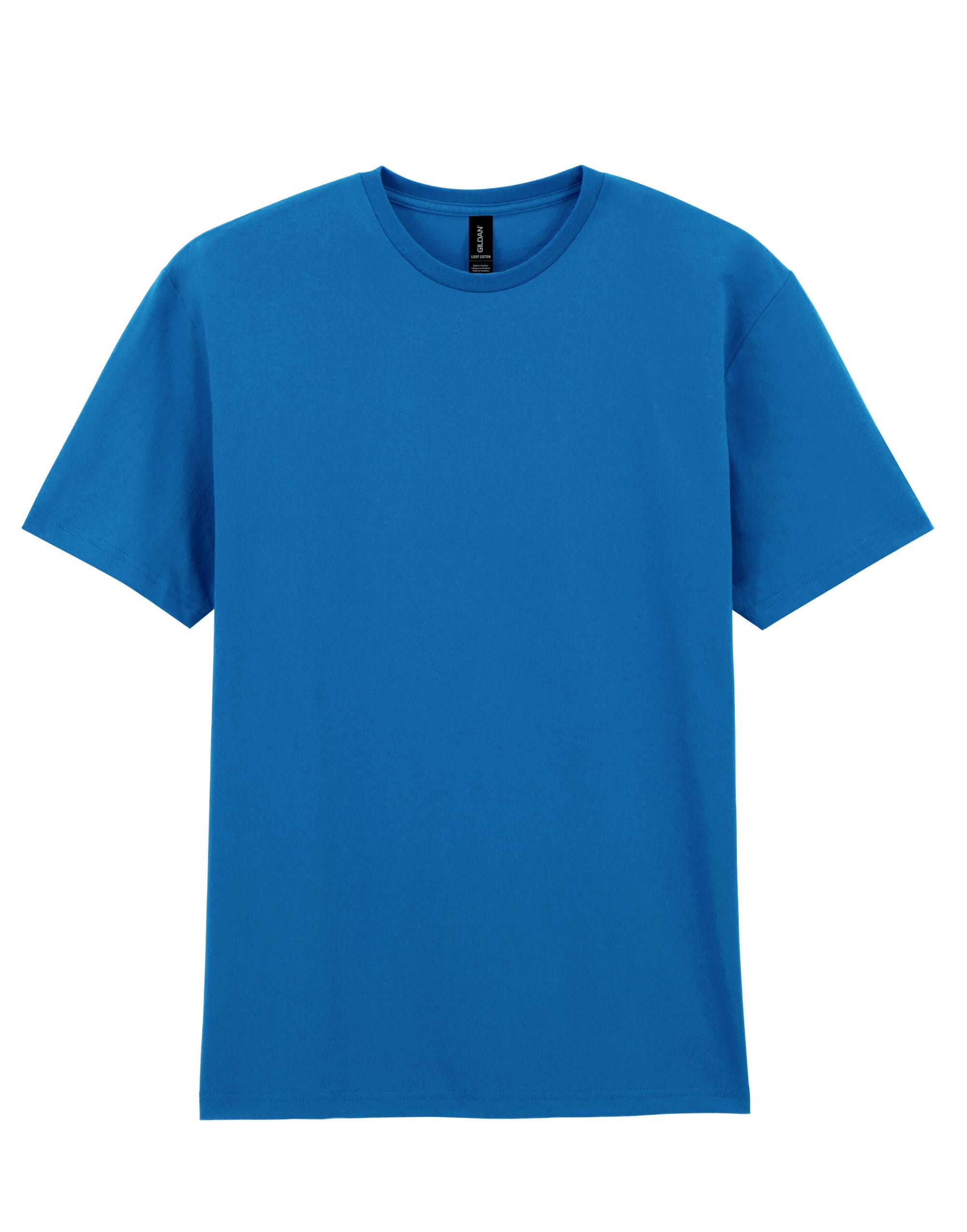 Gildan Light Cotton Adult T Shirt 3000 - Royal - Customisable T-Shirts