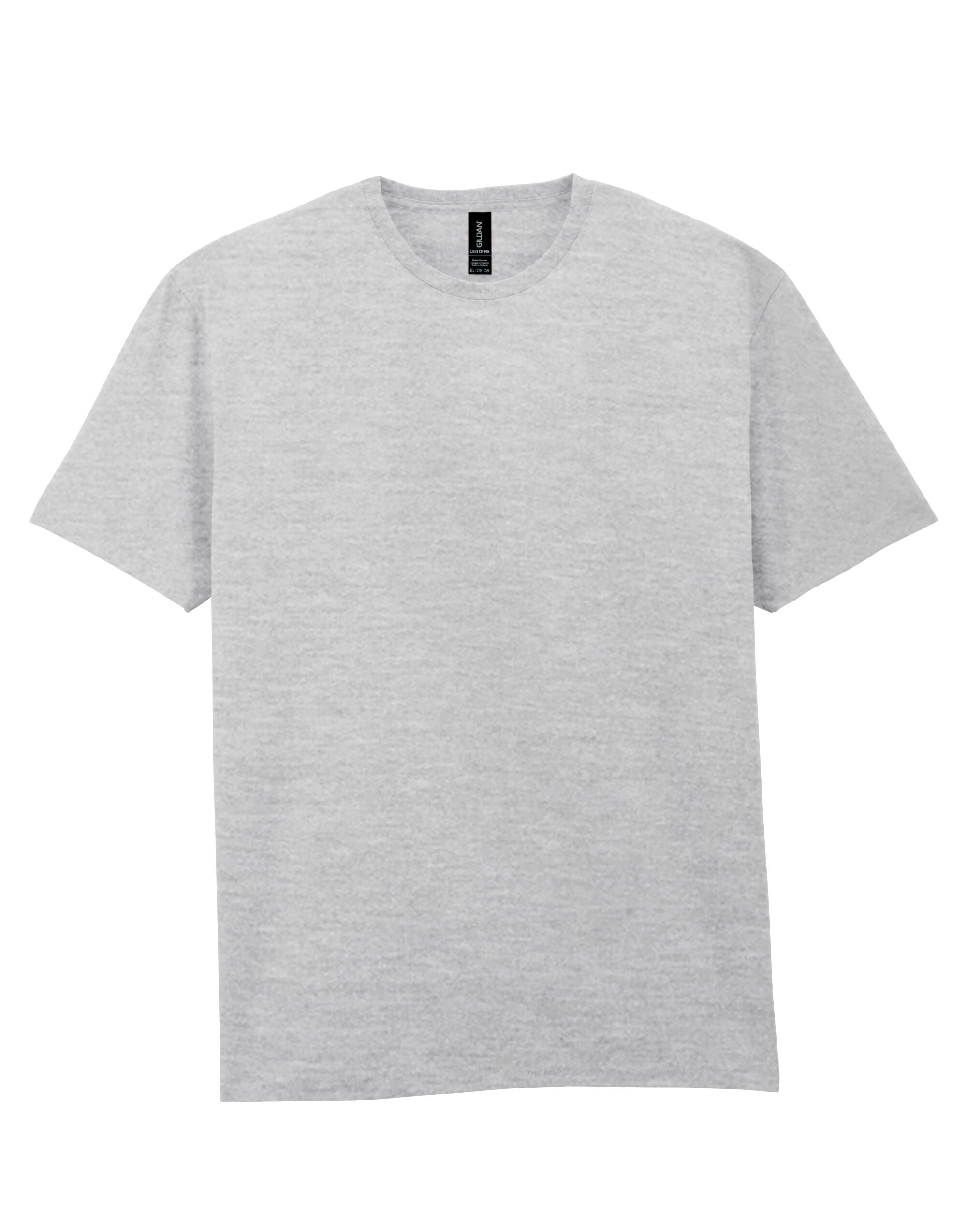 Gildan Light Cotton Adult T Shirt 3000 - Sport Grey - Customisable T-Shirts