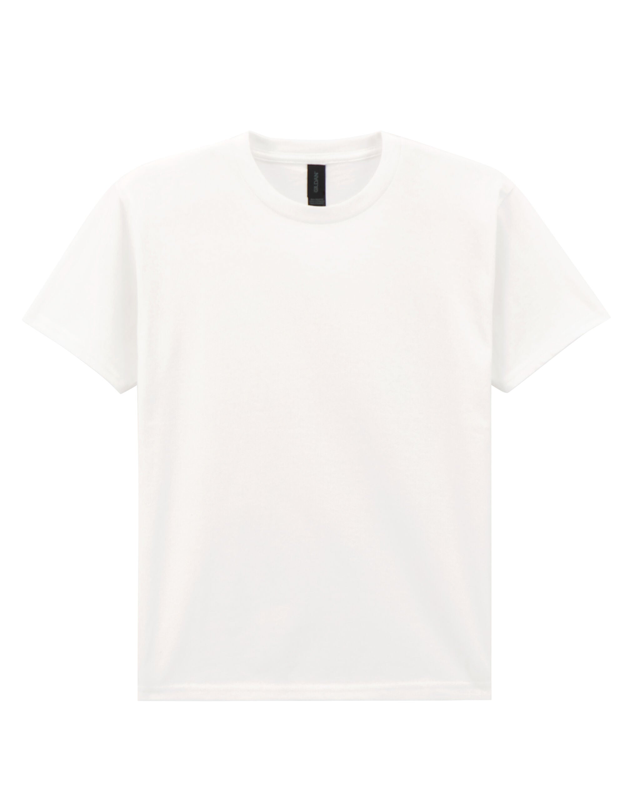 Gildan Light Cotton Youth T Shirt 3000B - White - Customisable T-Shirts