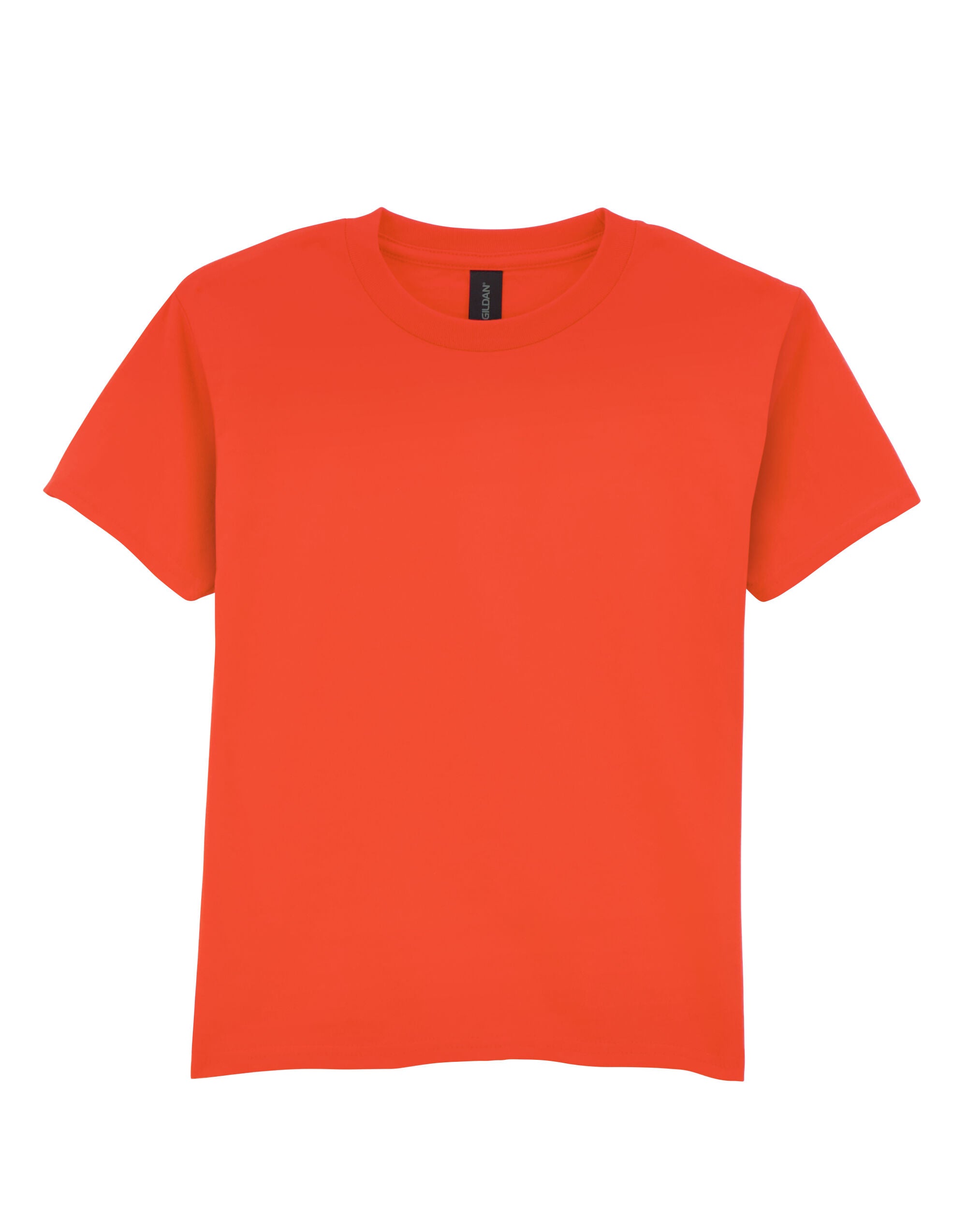 Gildan Softstyle Midweight Youth T Shirt 65000B - Orange - Customisable T-Shirts