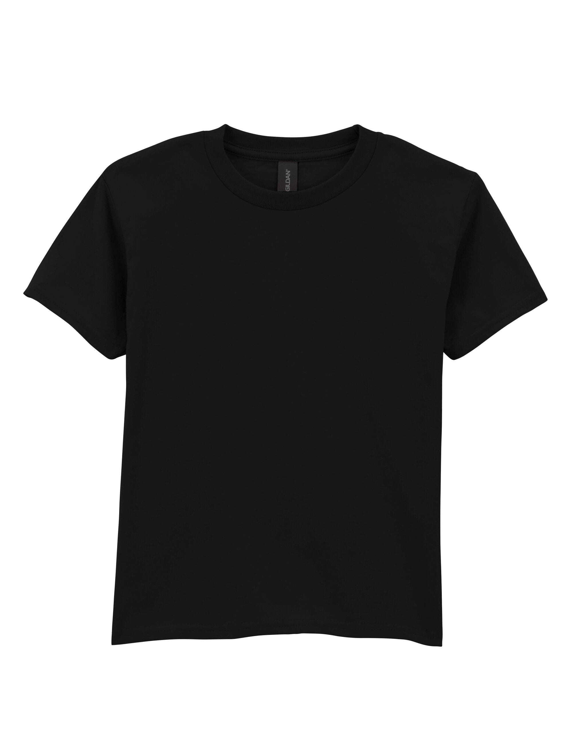 Gildan Softstyle Midweight Youth T Shirt 65000B - Pitch Black - Customisable T-Shirts
