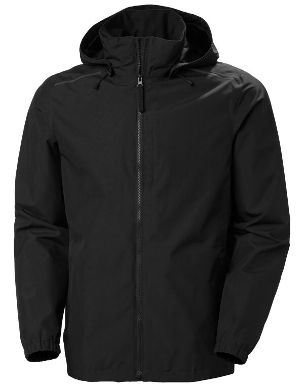 Helly Hansen Manchester 2.0 Shell Jacket 71261 - Black 2XL - Customisable Jacket
