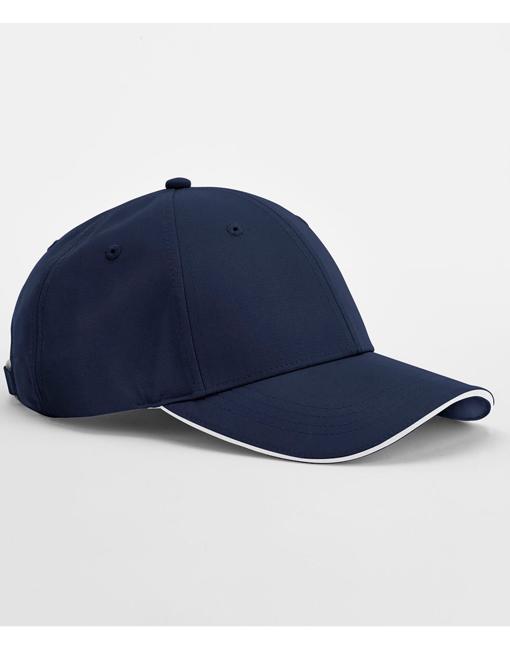 Beechfield Team Sports-Tech Cap B195R - French Navy White O S - Customisable Caps