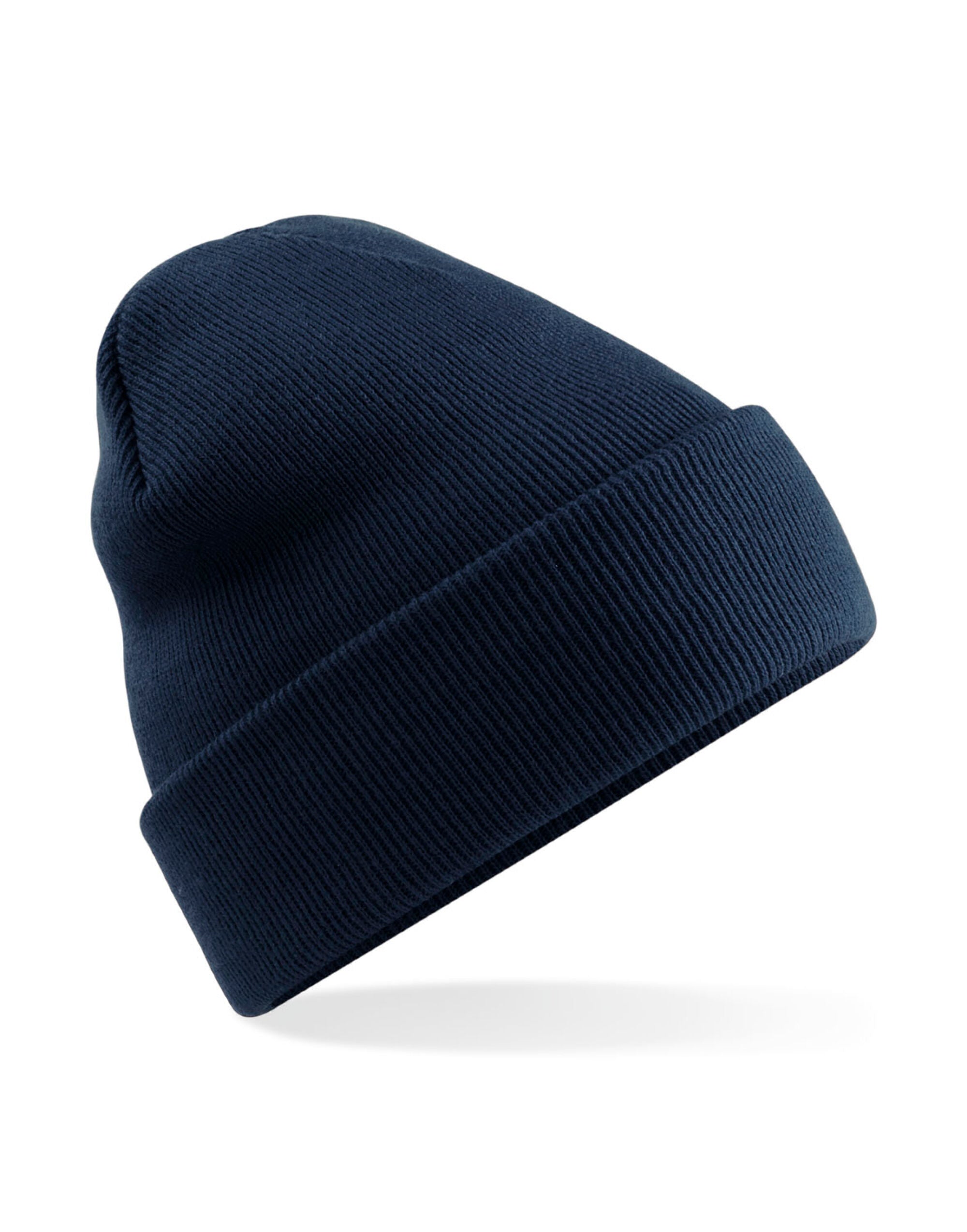 Beechfield Polyana Original Cuffed Beany B375R - French Navy O S - Customisable Beanies