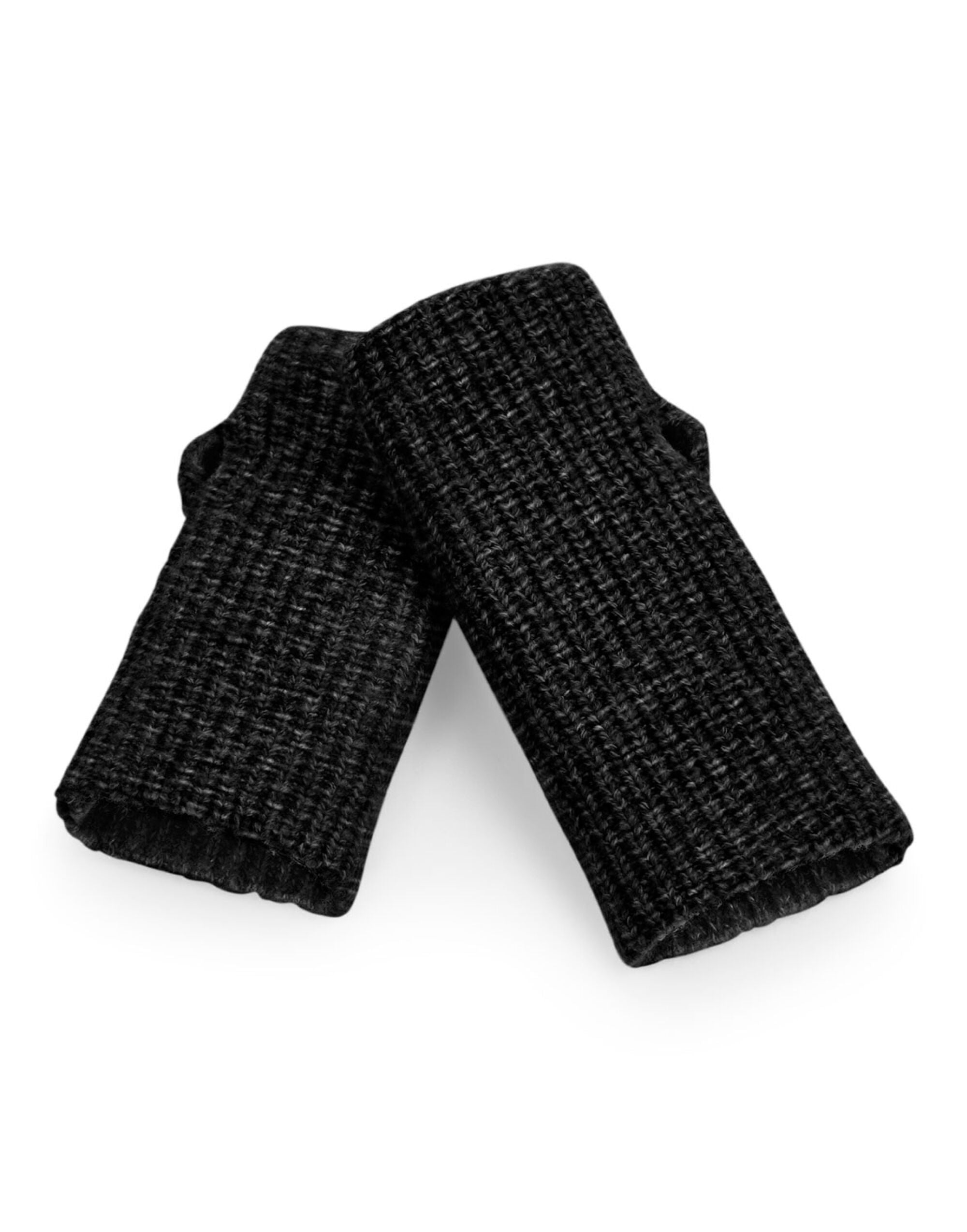 Beechfield Colour Pop Hand Warmers B397R - Black O S - Customisable Gloves