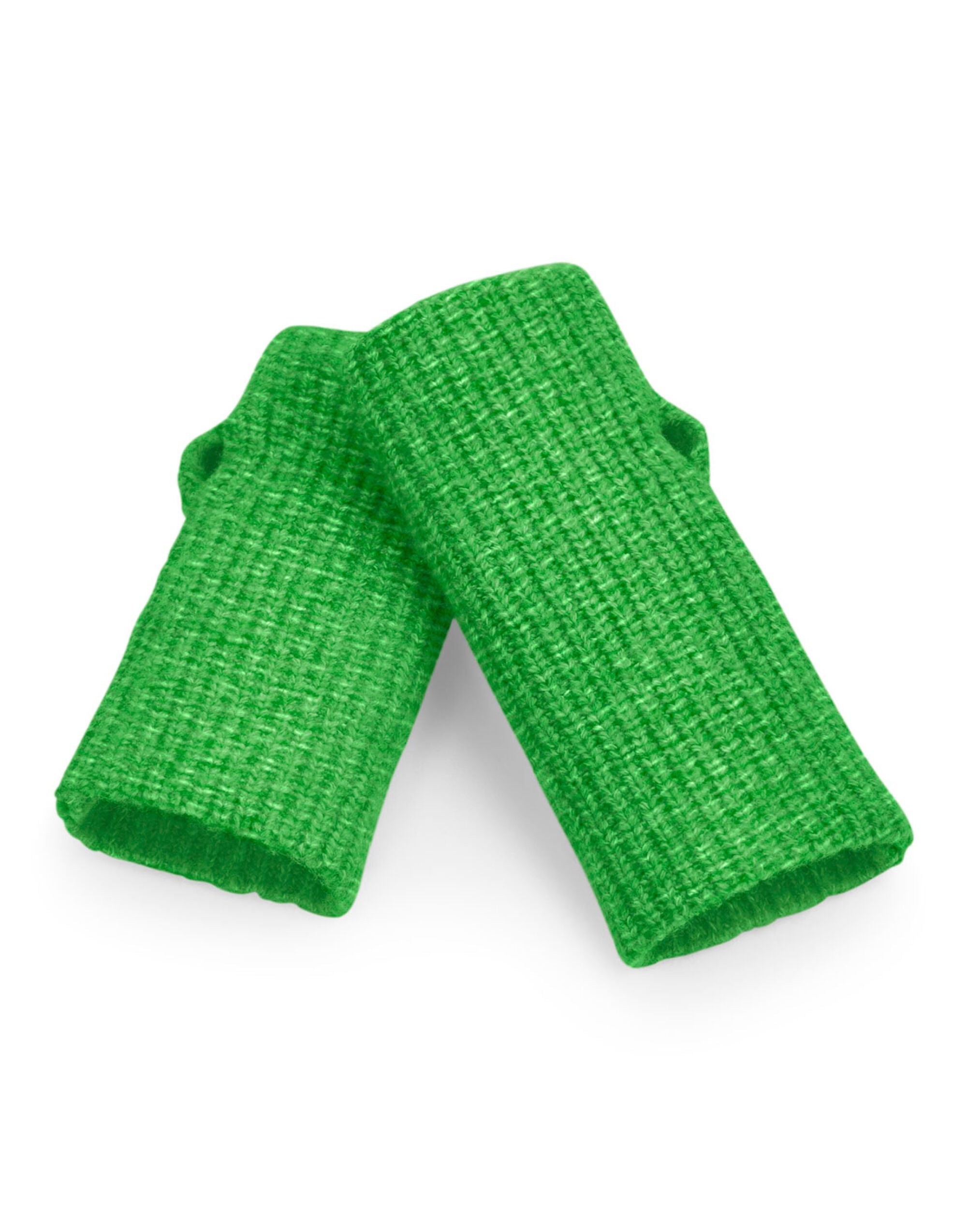 Beechfield Colour Pop Hand Warmers B397R - Bright Green O S - Customisable Gloves