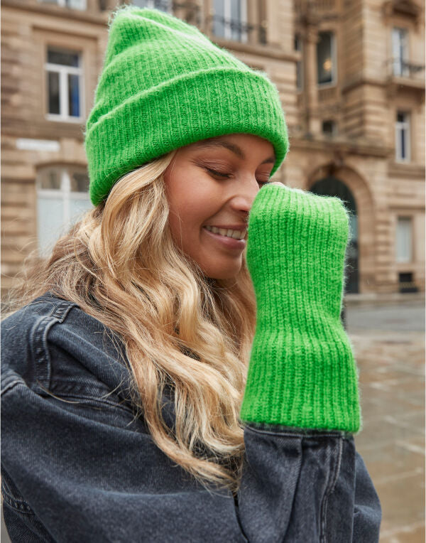 Beechfield Colour Pop Hand Warmers B397R - Bright Pink O S - Customisable Gloves