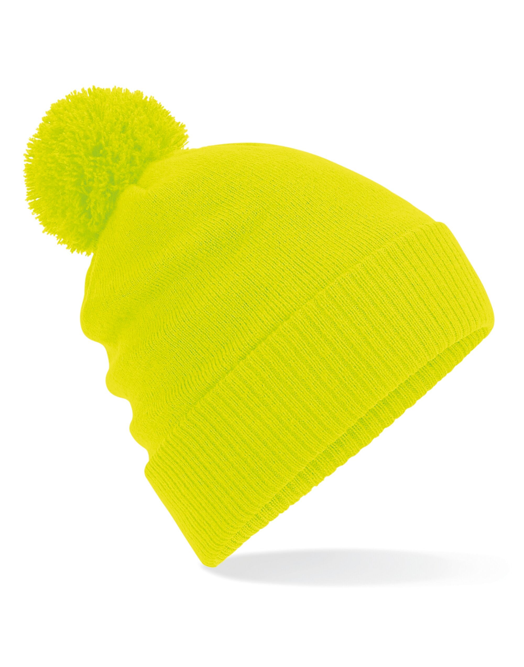 Beechfield Thermal Snowstar® Beanie B439 - Fluoresent Yellow O S - Customisable Beanies