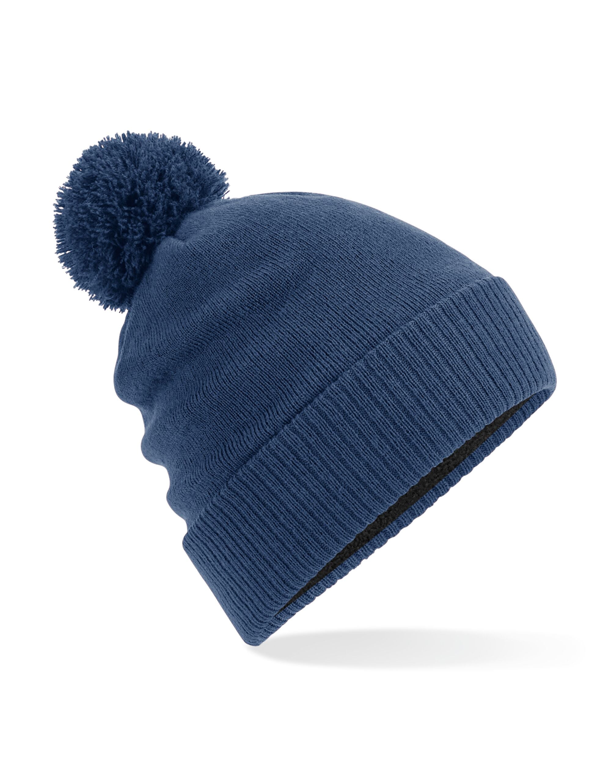 Beechfield Water Repellent Thermal Beany B502 - Steel Blue O S - Customisable Beanies