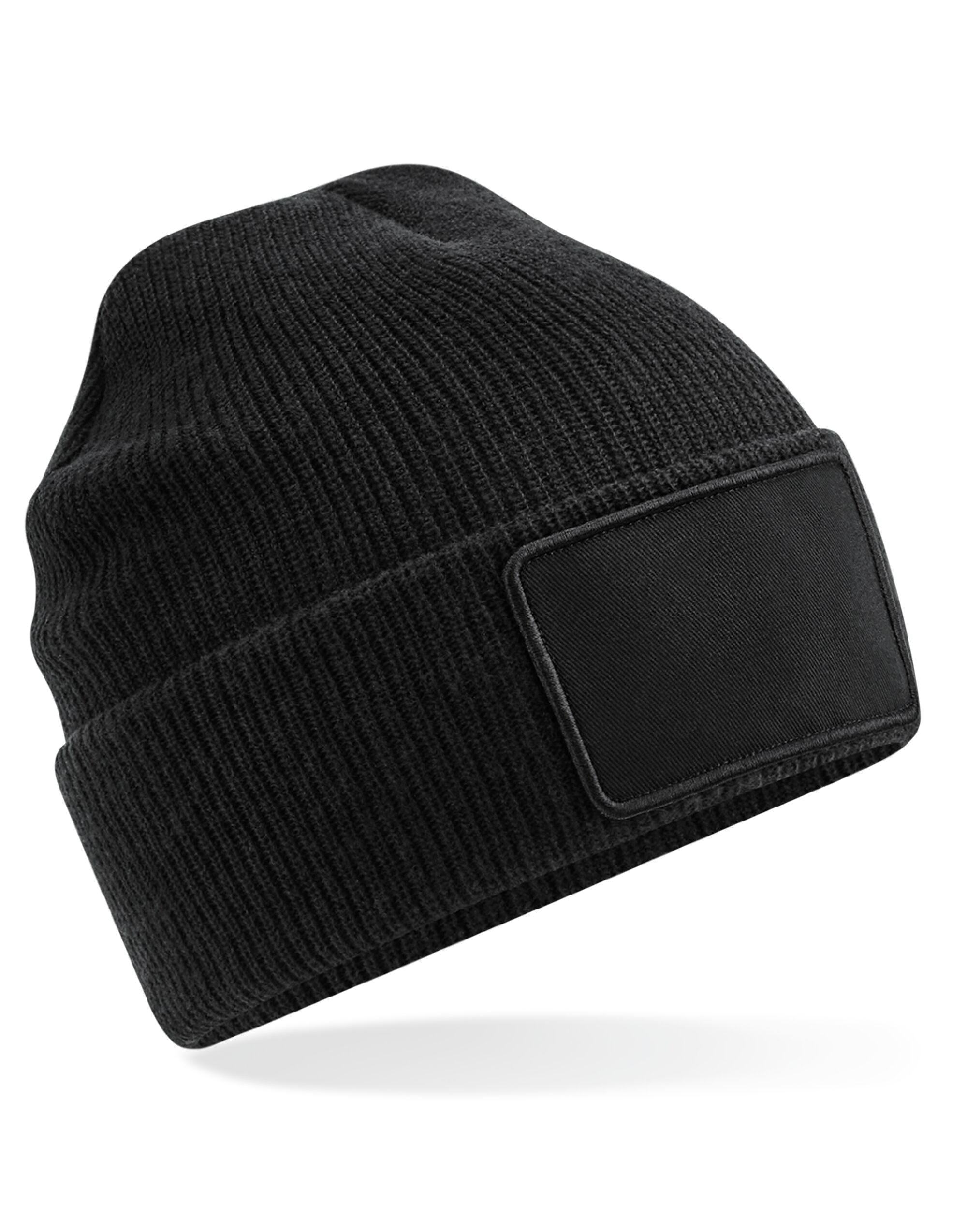 Beechfield Removable Patch Beanie B540 - - Customisable Beanies