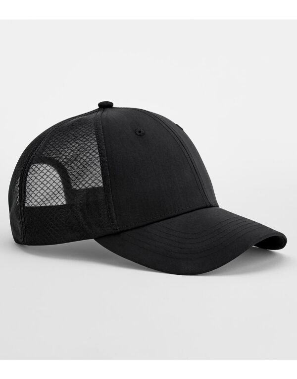 Beechfield Technical Mesh Trucker B644R - Desert Sand Black O S - Customisable Caps