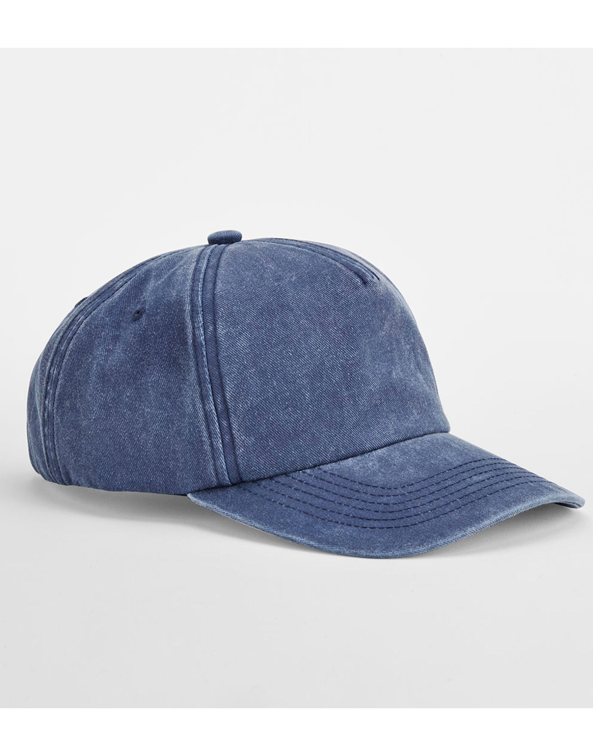 Beechfield Relaxed 5 Panel Vintage Cap B657 - - Customisable Caps